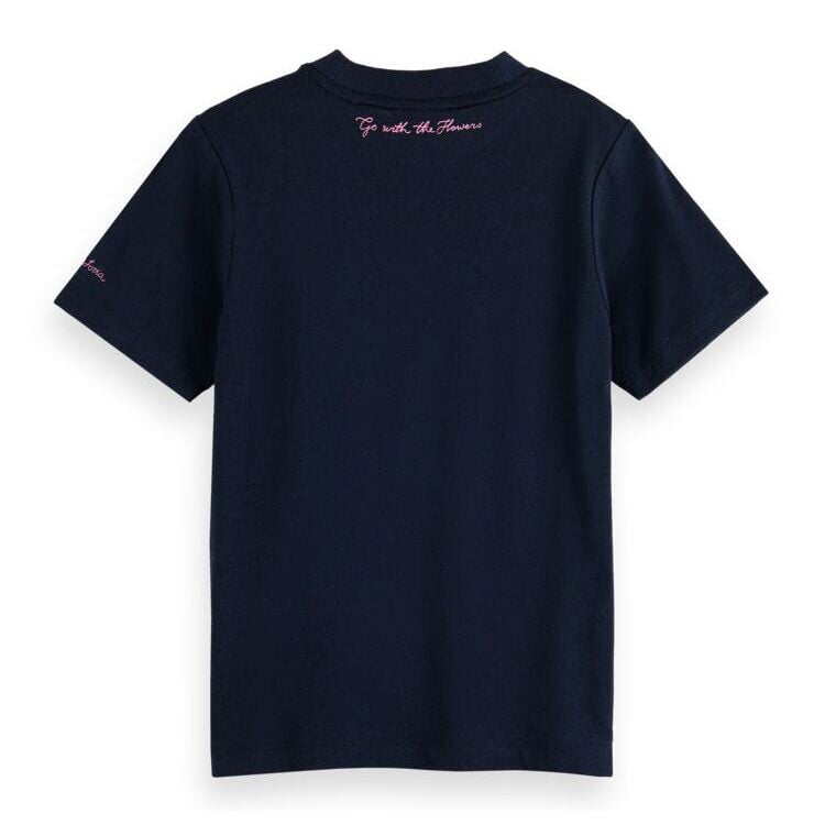 Regular Fit T-Shirt With Embroidered Artwork - Night