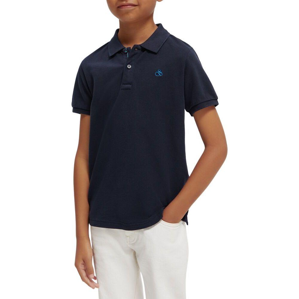 Garment-Dyed Pique Polo - Night