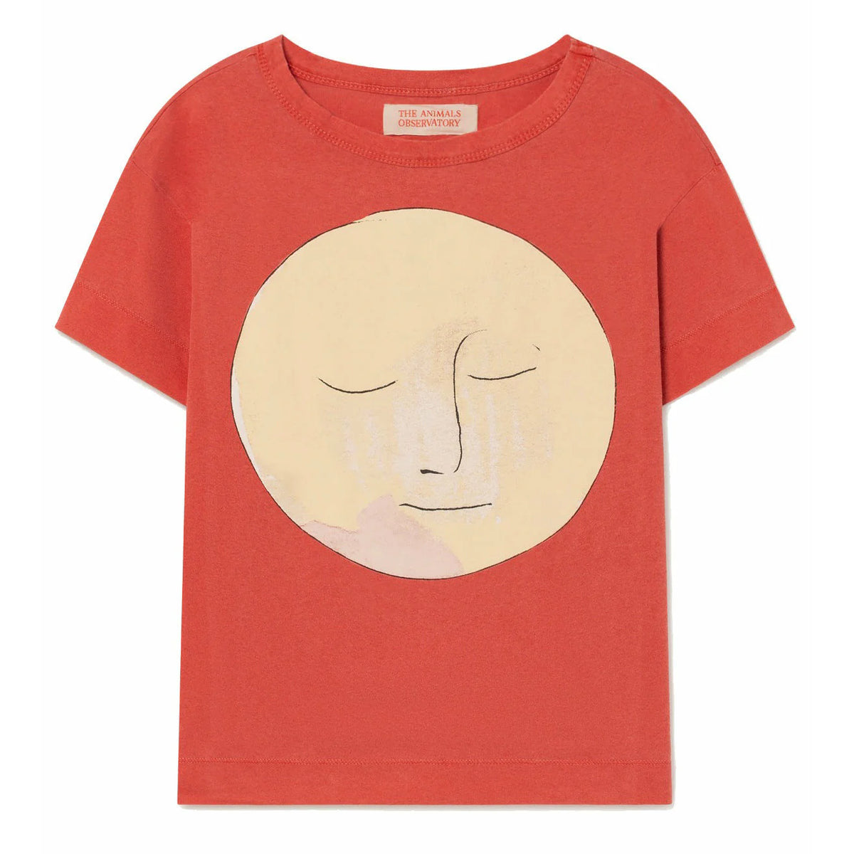 Rooster Kids T-Shirt - Red Moon