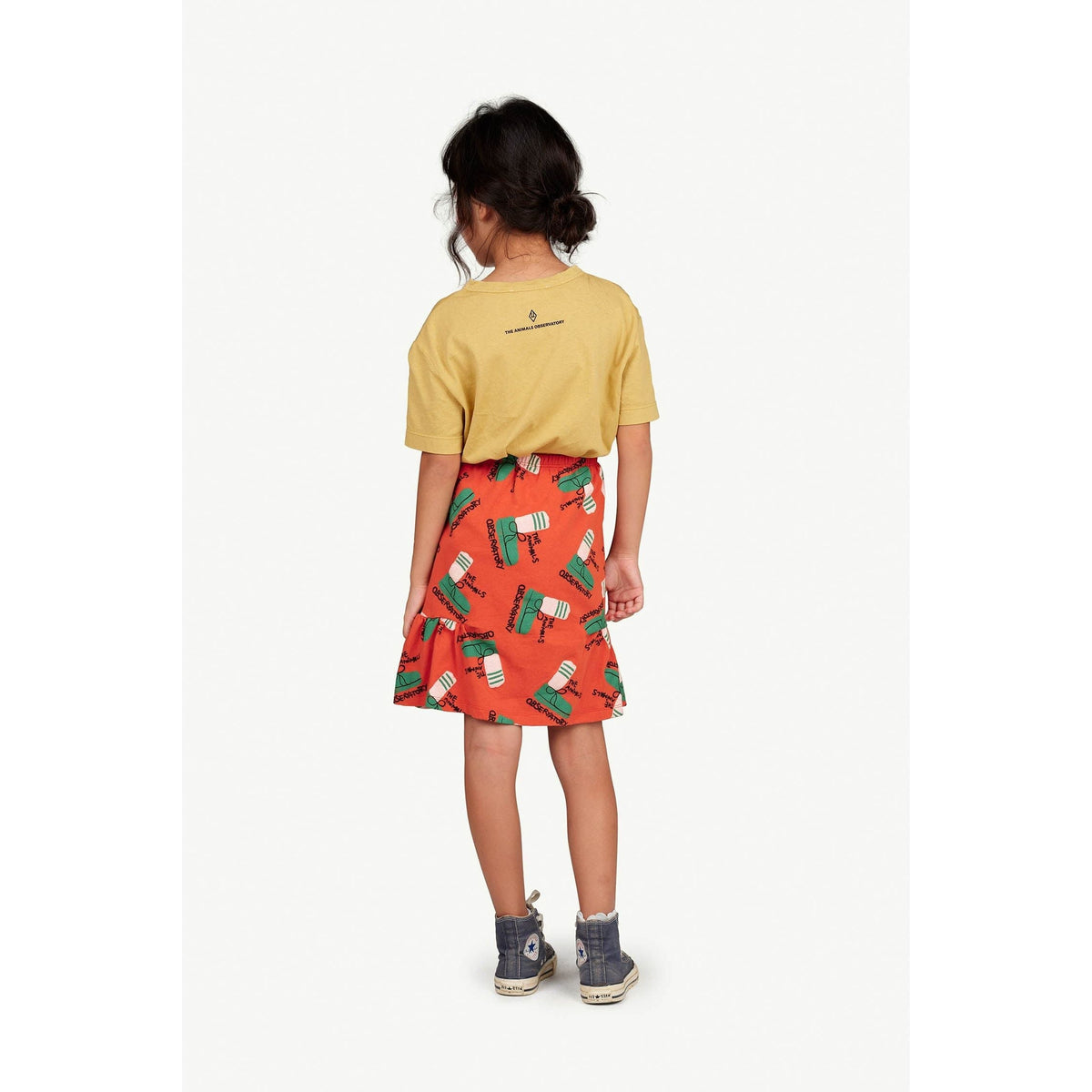 Rooster Kids T-Shirt - Brown