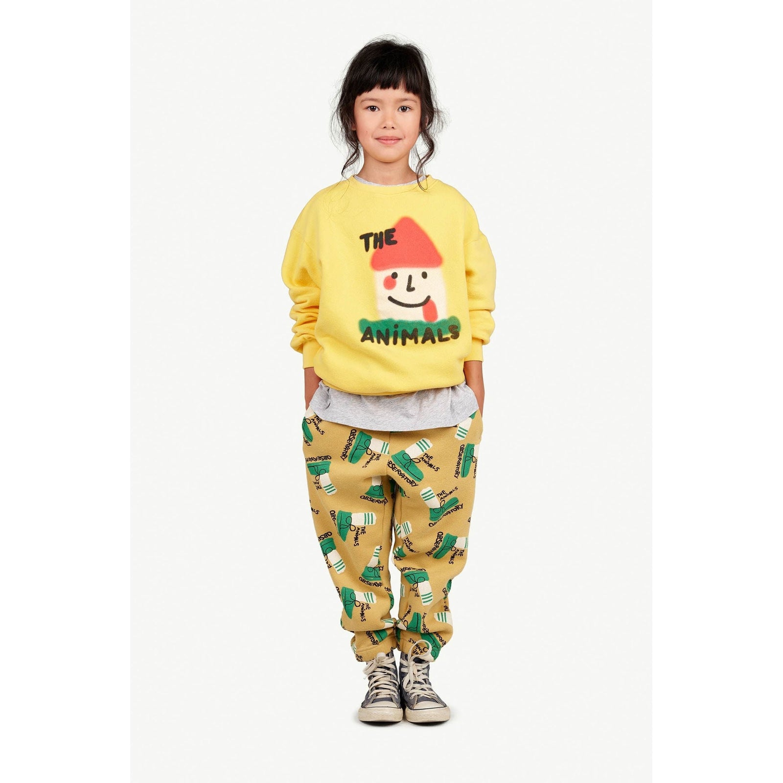 Bear Kids Sweatshirt - Yellow
