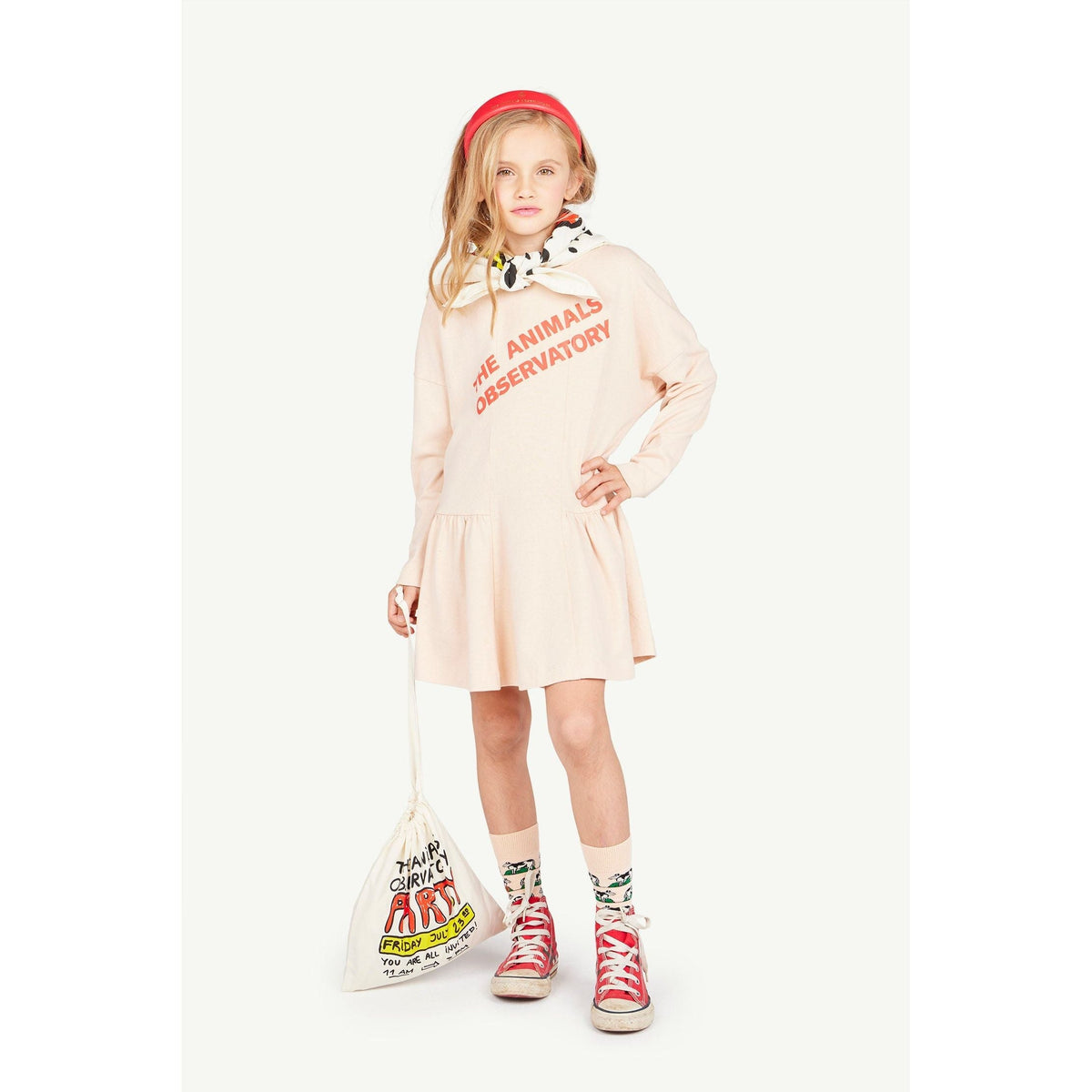 Long Walrus Dress Rose