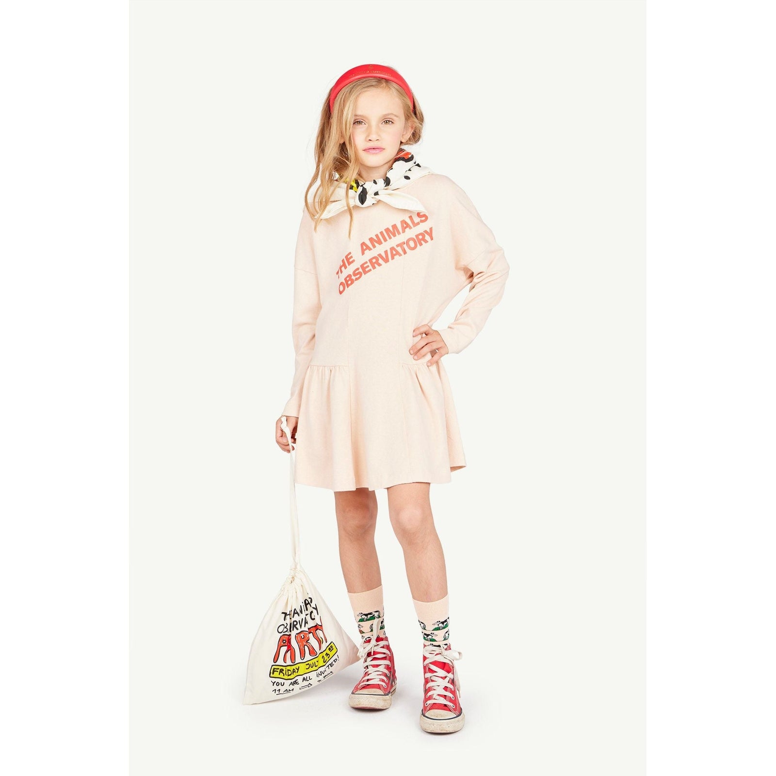 Long Walrus Dress Rose