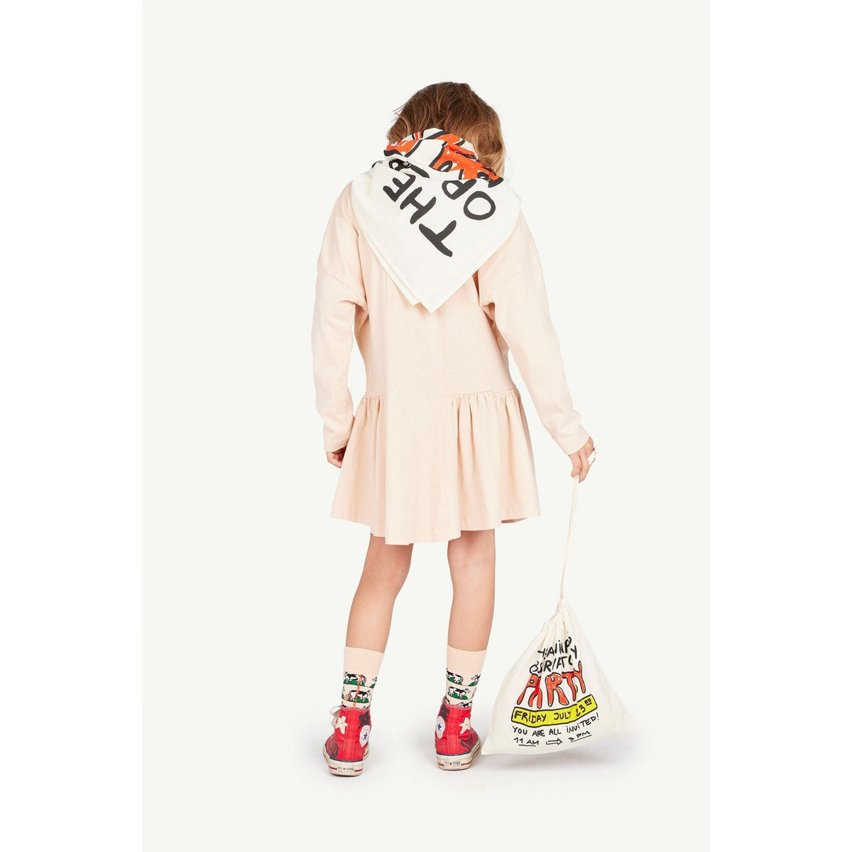 Long Walrus Dress Rose