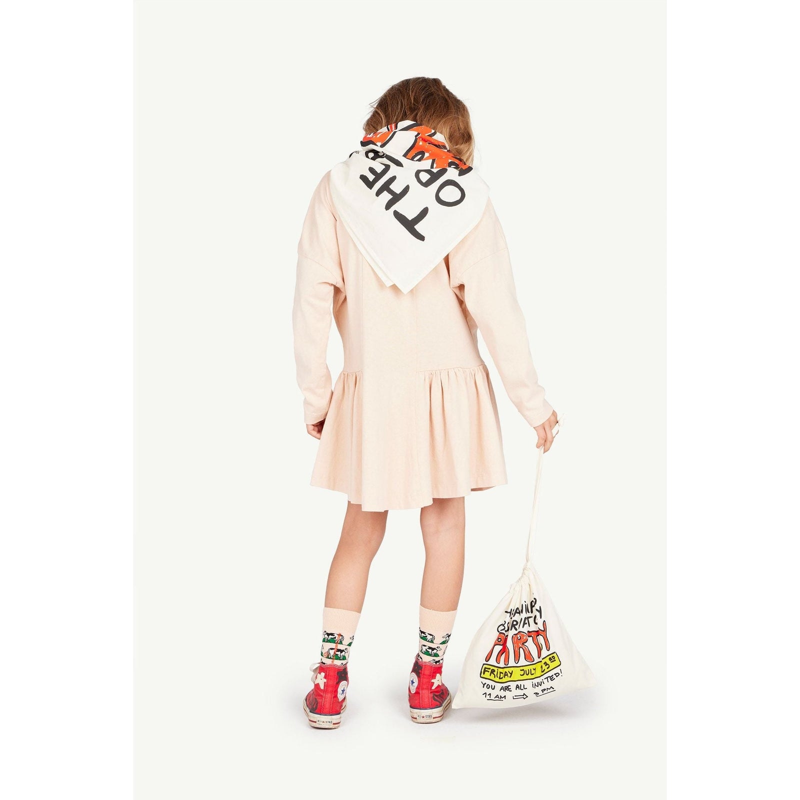 Long Walrus Dress Rose