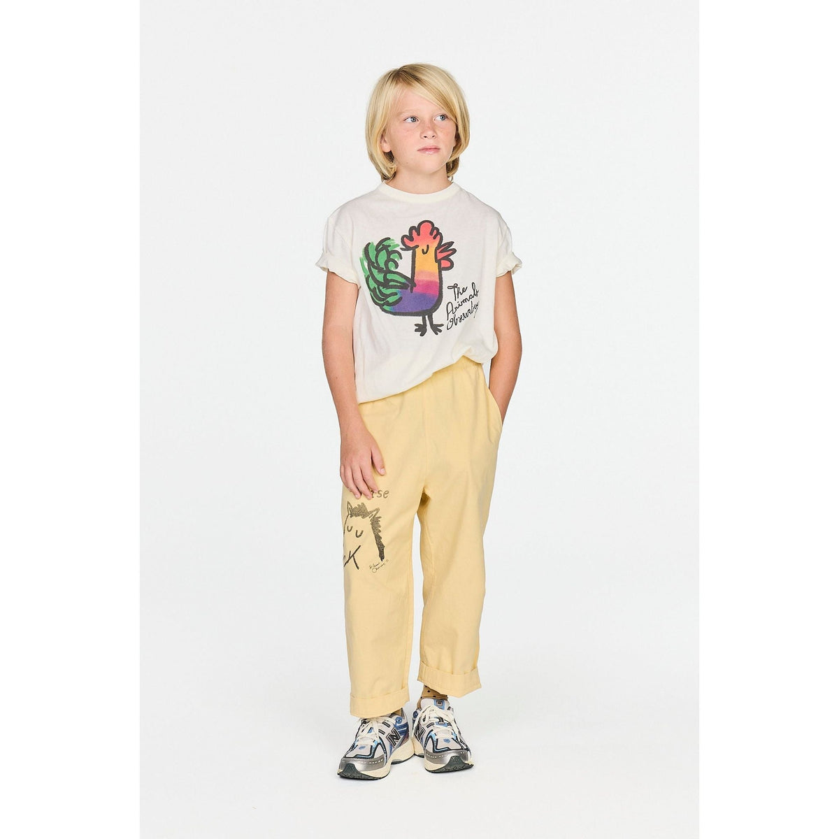 Beige Elephant Pants