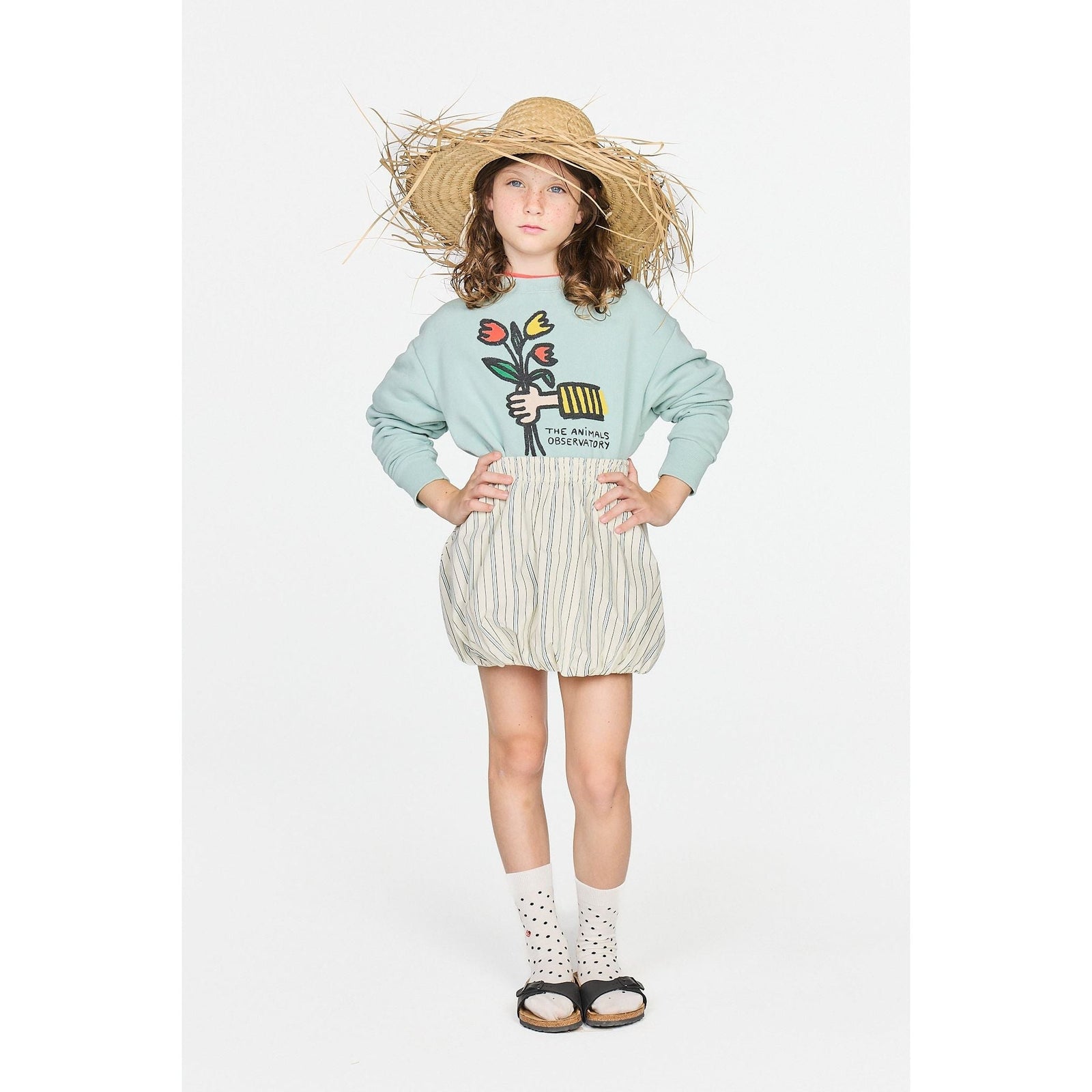 Light Blue Bear Sweatshirt