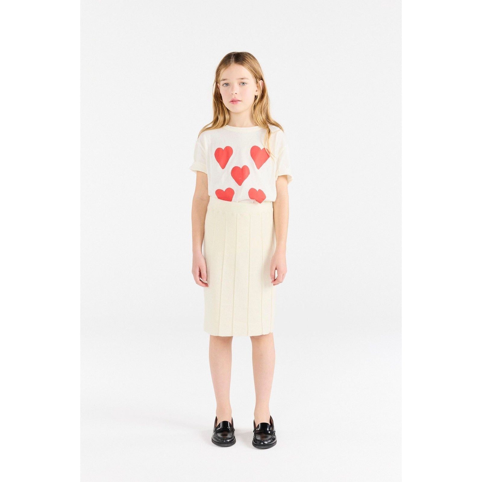 Hearts White Rooster T-Shirt
