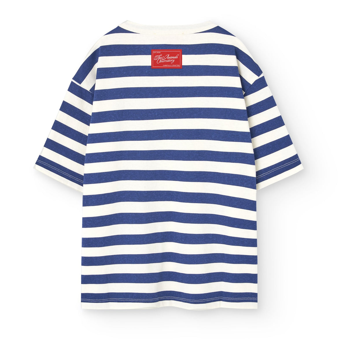 Stripes Navy Collie T-Shirt