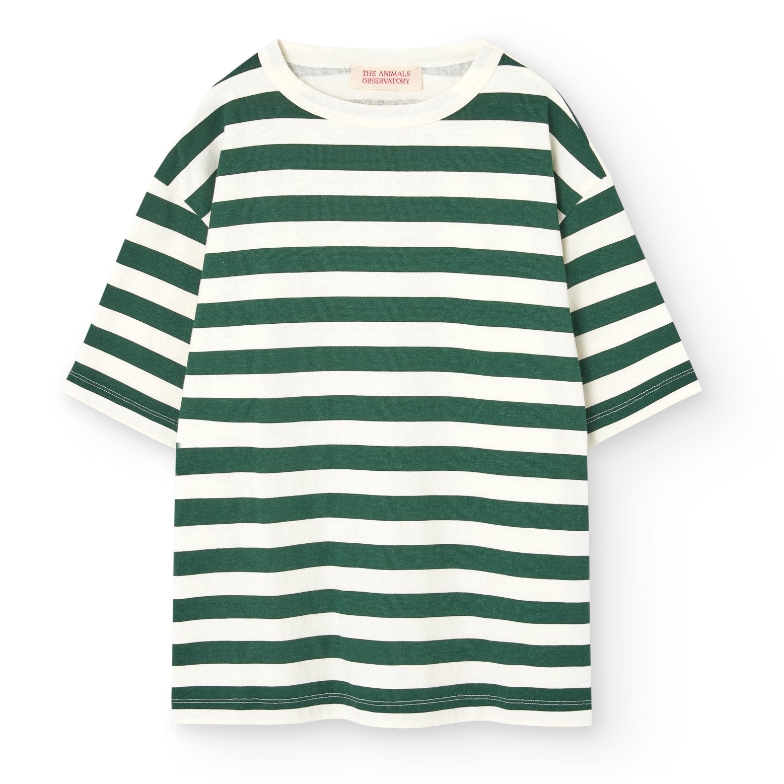 Stripes Green Collie T-Shirt