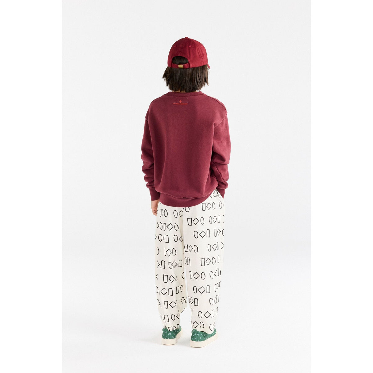 Hearts Browned Garnet Bear Sweatshirt