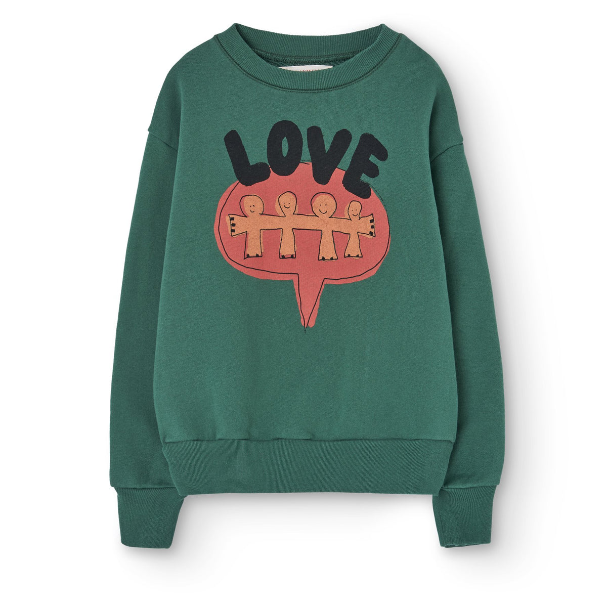 Love Green Bear Sweatshirt