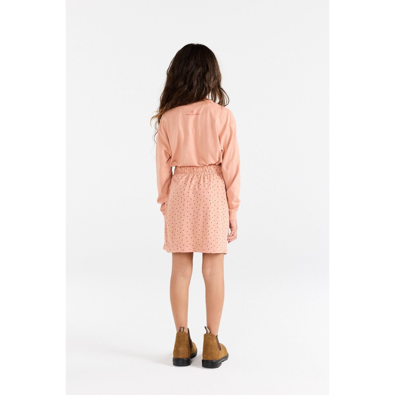 Dusty Coral Manatee Mini Skirt