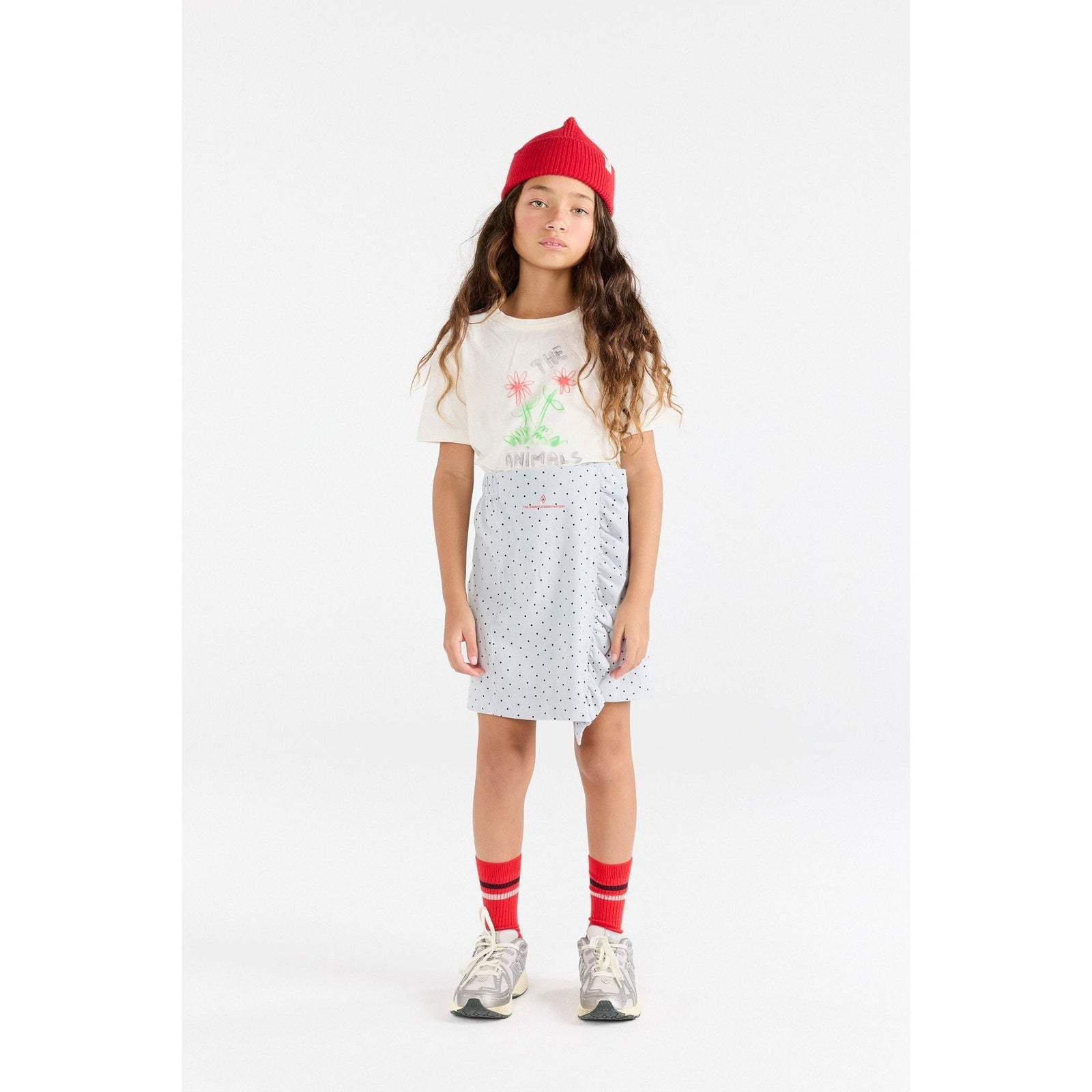 Blue Manatee Mini Skirt