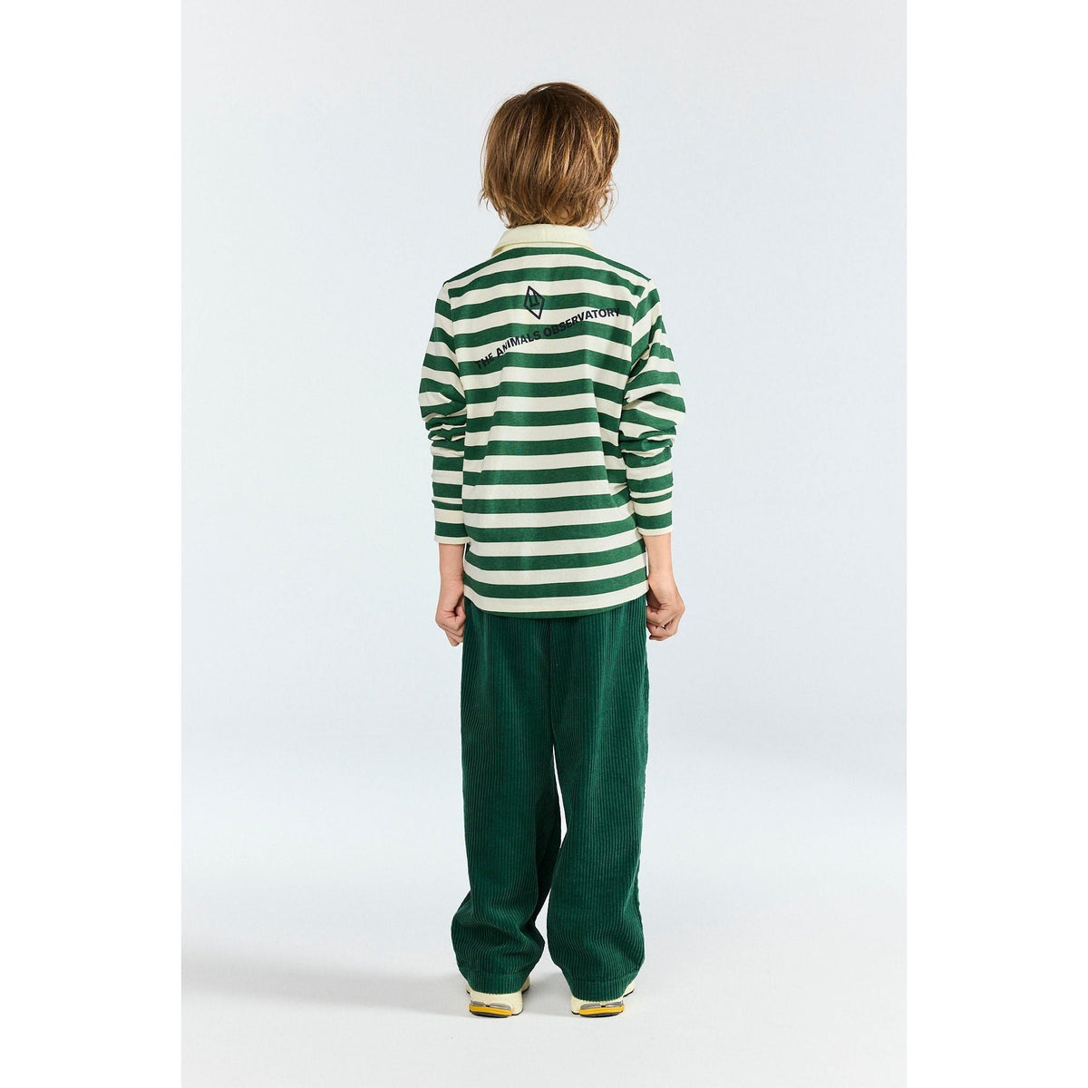 Stripes Green Eel Polo Shirt
