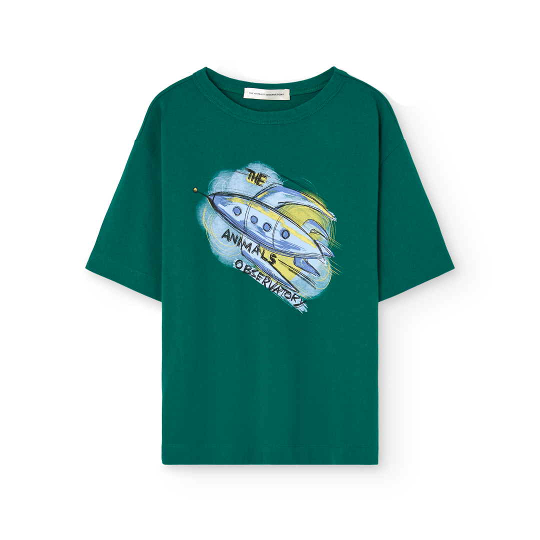 Collie Kid T-Shirt - Dark Green