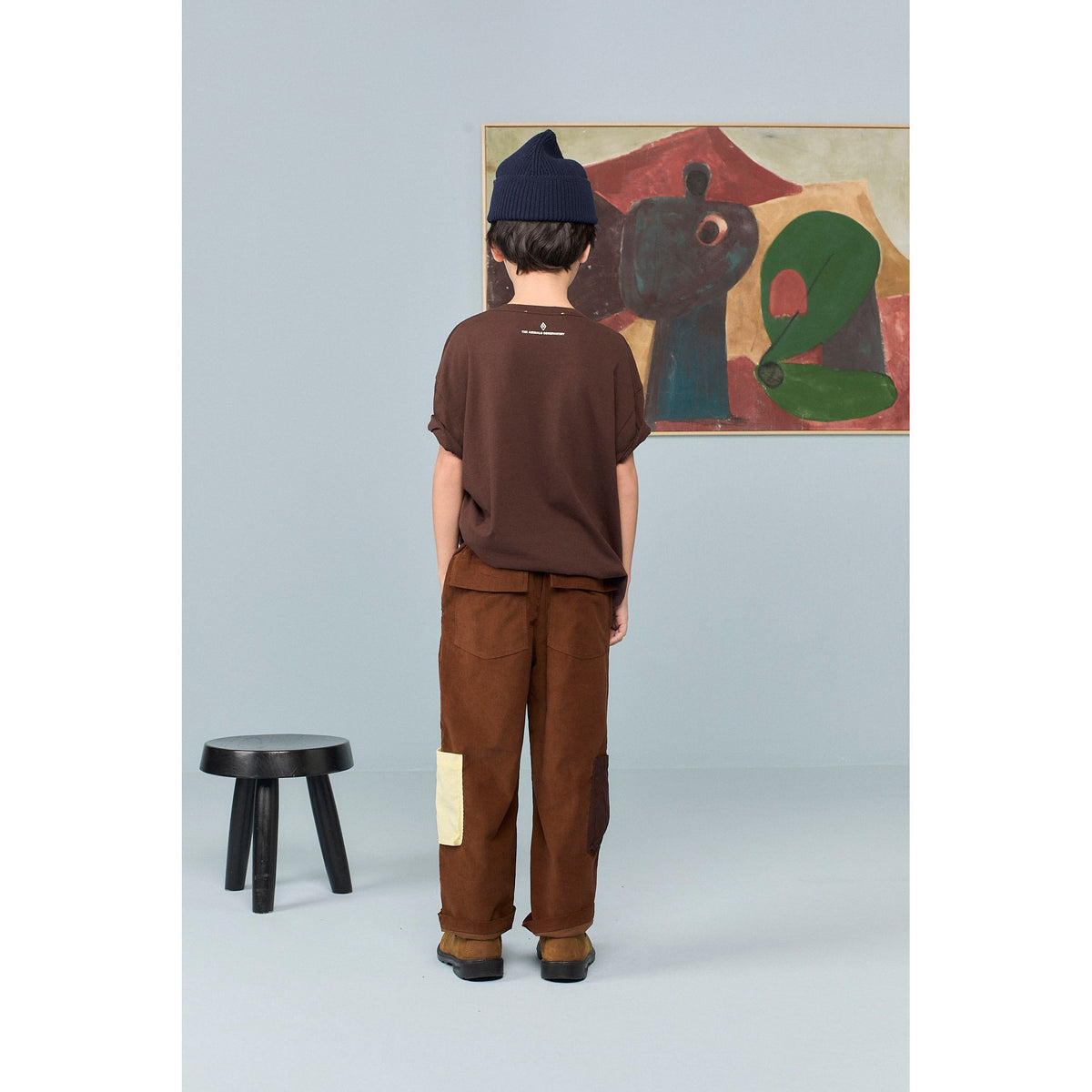 Dunker Kid T-Shirt - Dark Brown