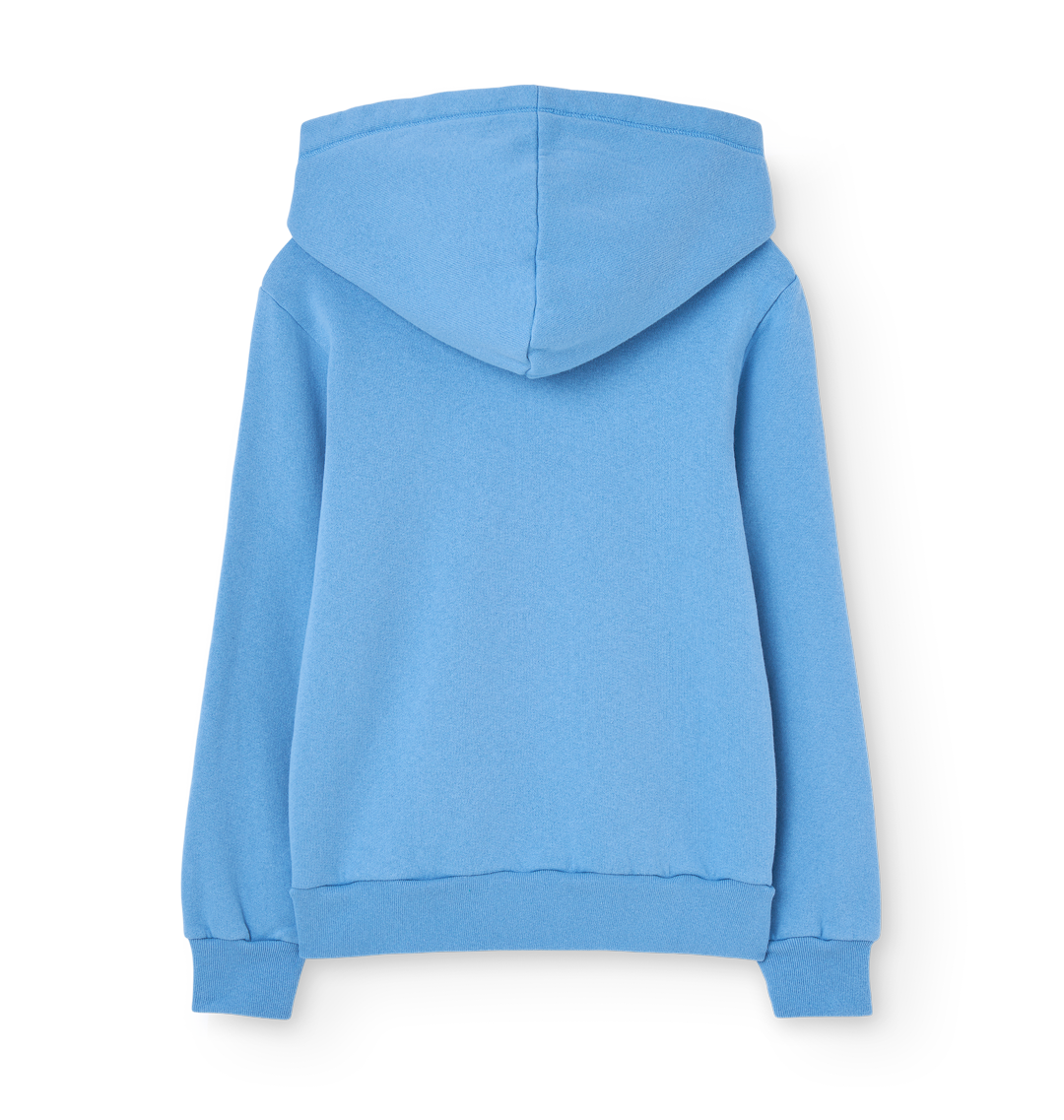 Angelfish Kid Hoodie - Dusty Blue