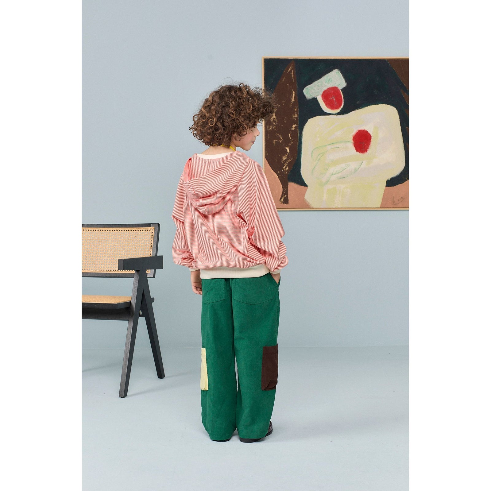 Wrasse Kid Hoodie - Red