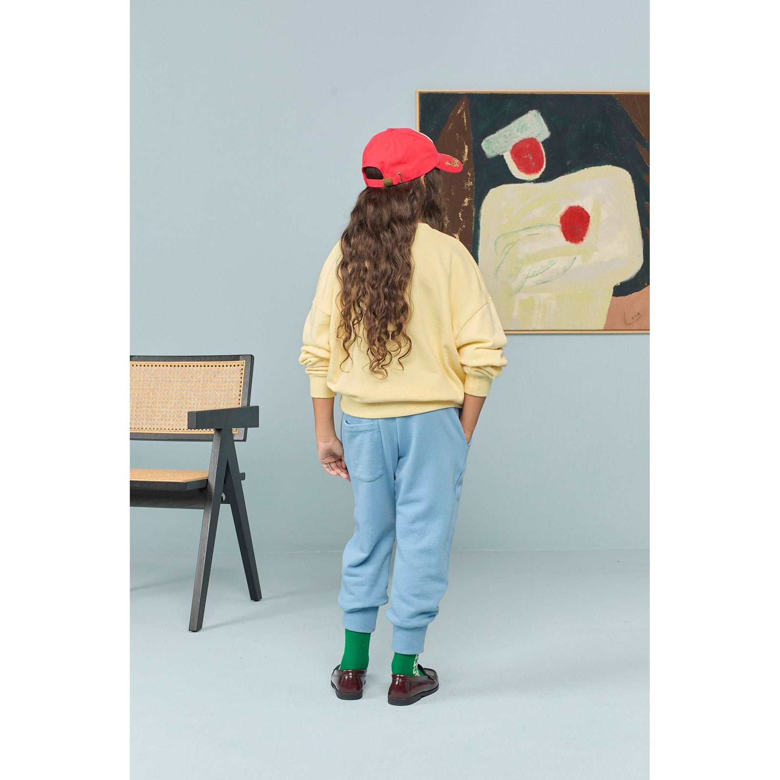 Killifish Kid Sweatshirt - Soft Yellow