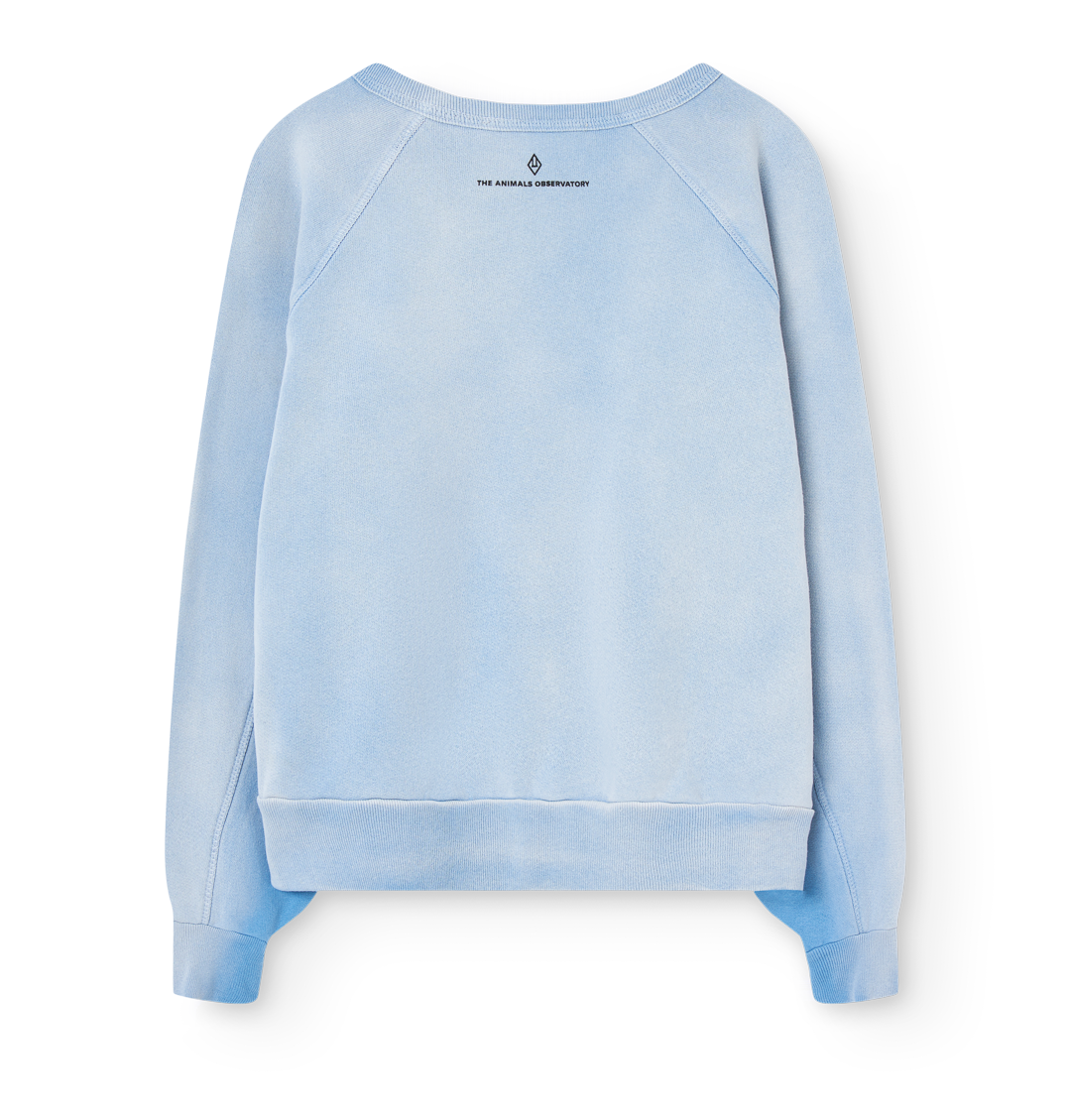 Shark Warm Kid Sweatshirt - Dusty Blue