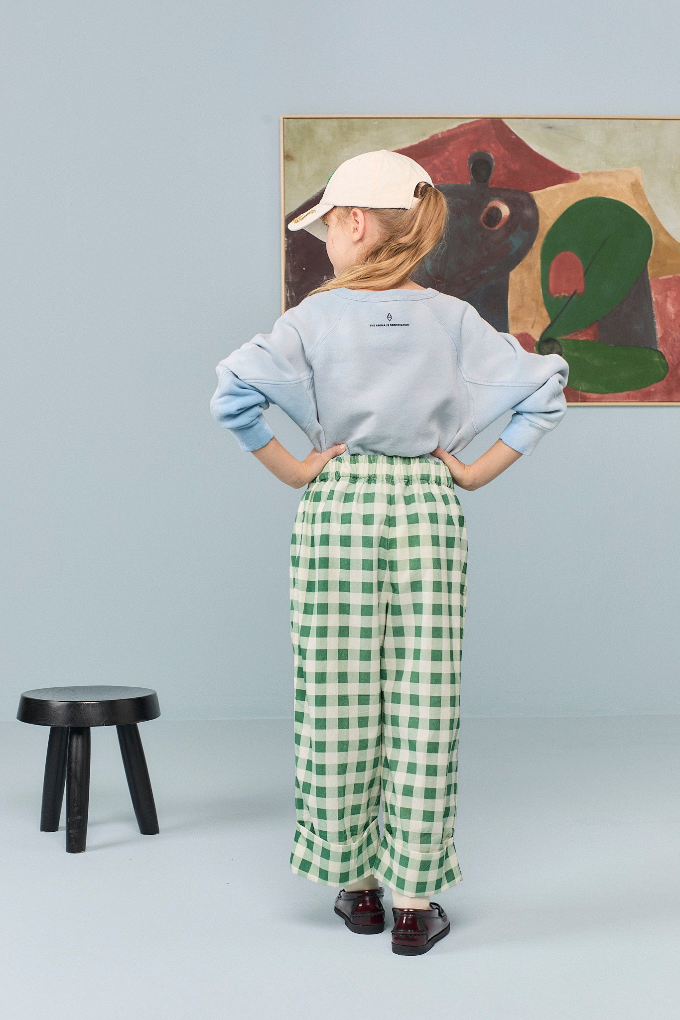 Shark Warm Kid Sweatshirt - Dusty Blue