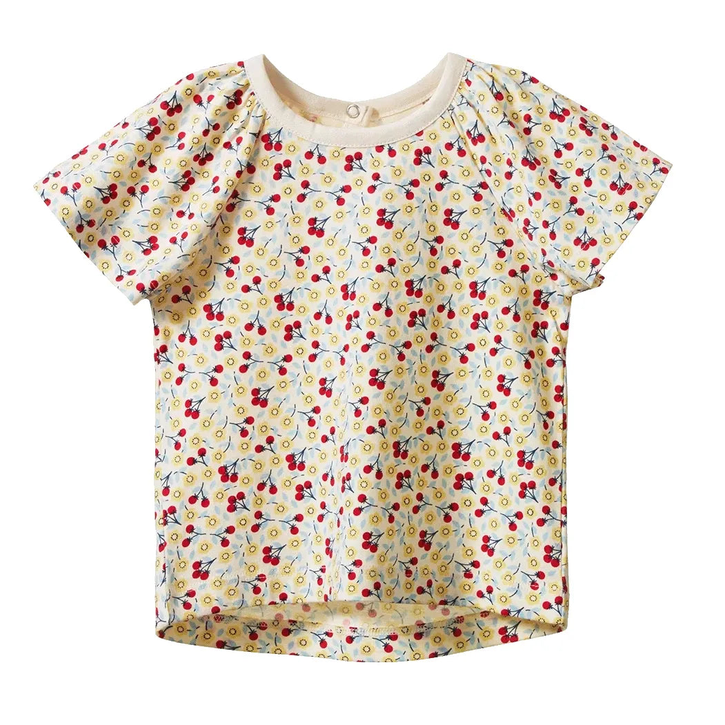 Faye Tee - Kitchen Garden Print