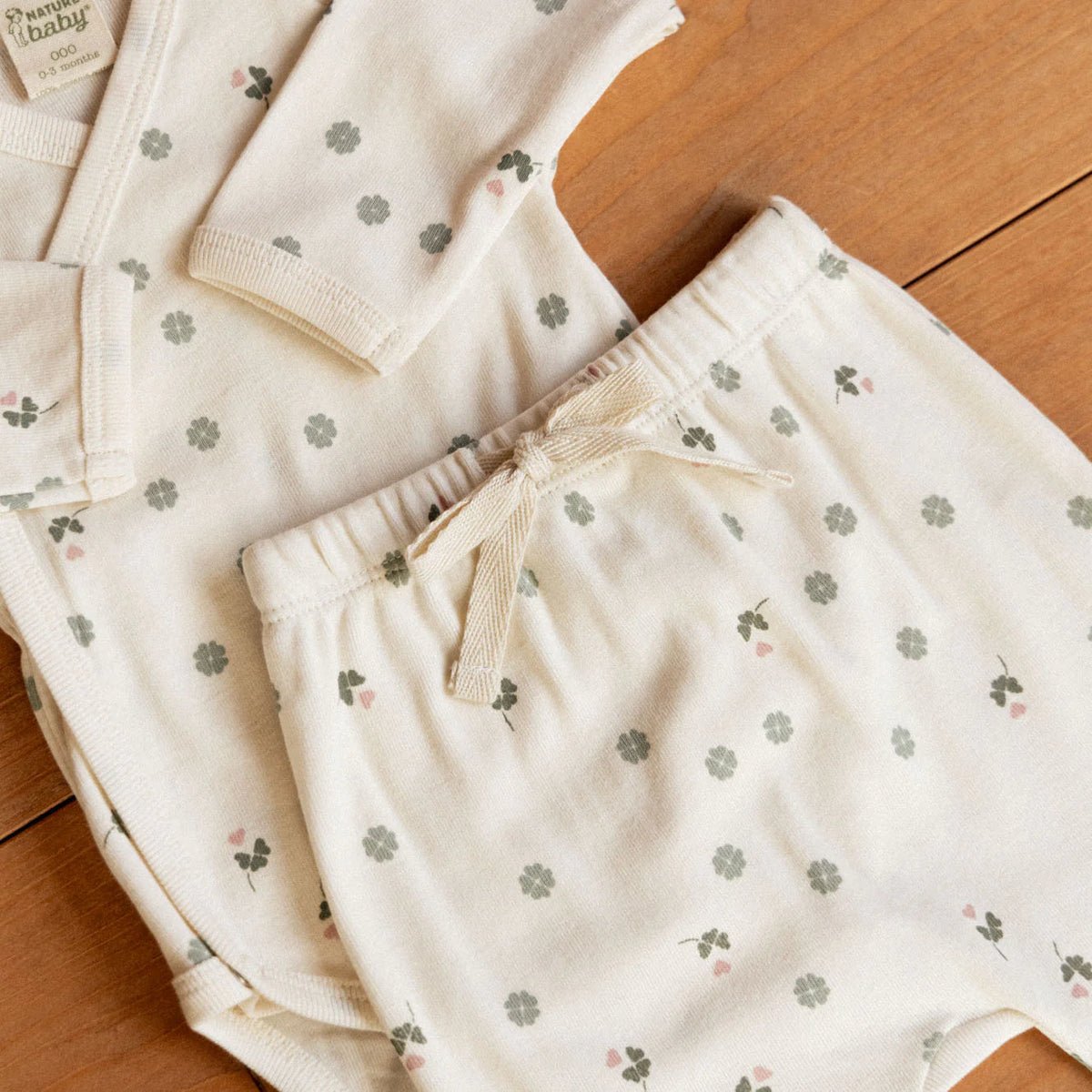 Footed Rompers - Lucky Print