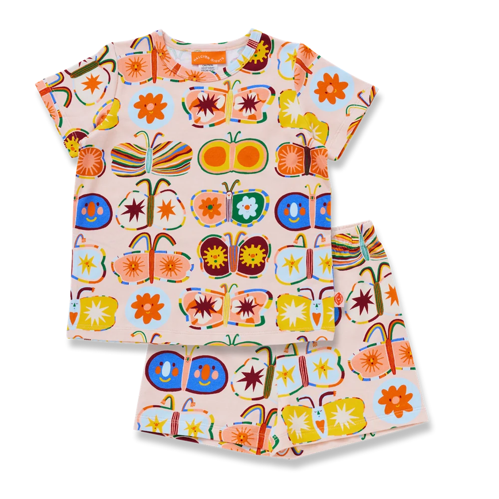Summer PJ Set - Flutterby