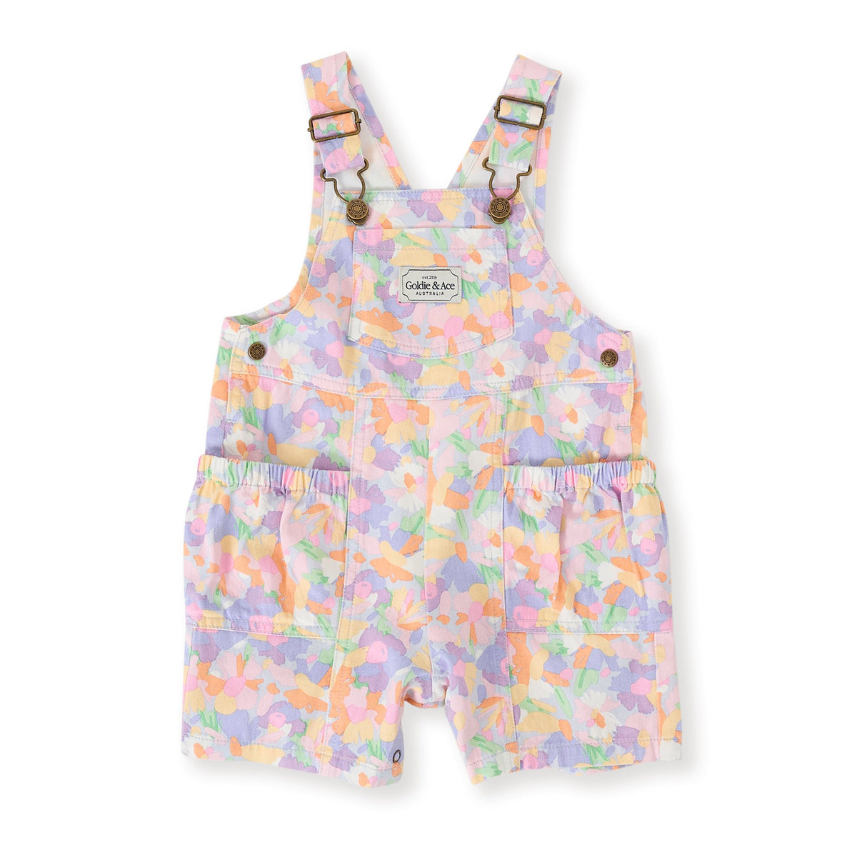 Pastel Bouquet James Pocket Overalls