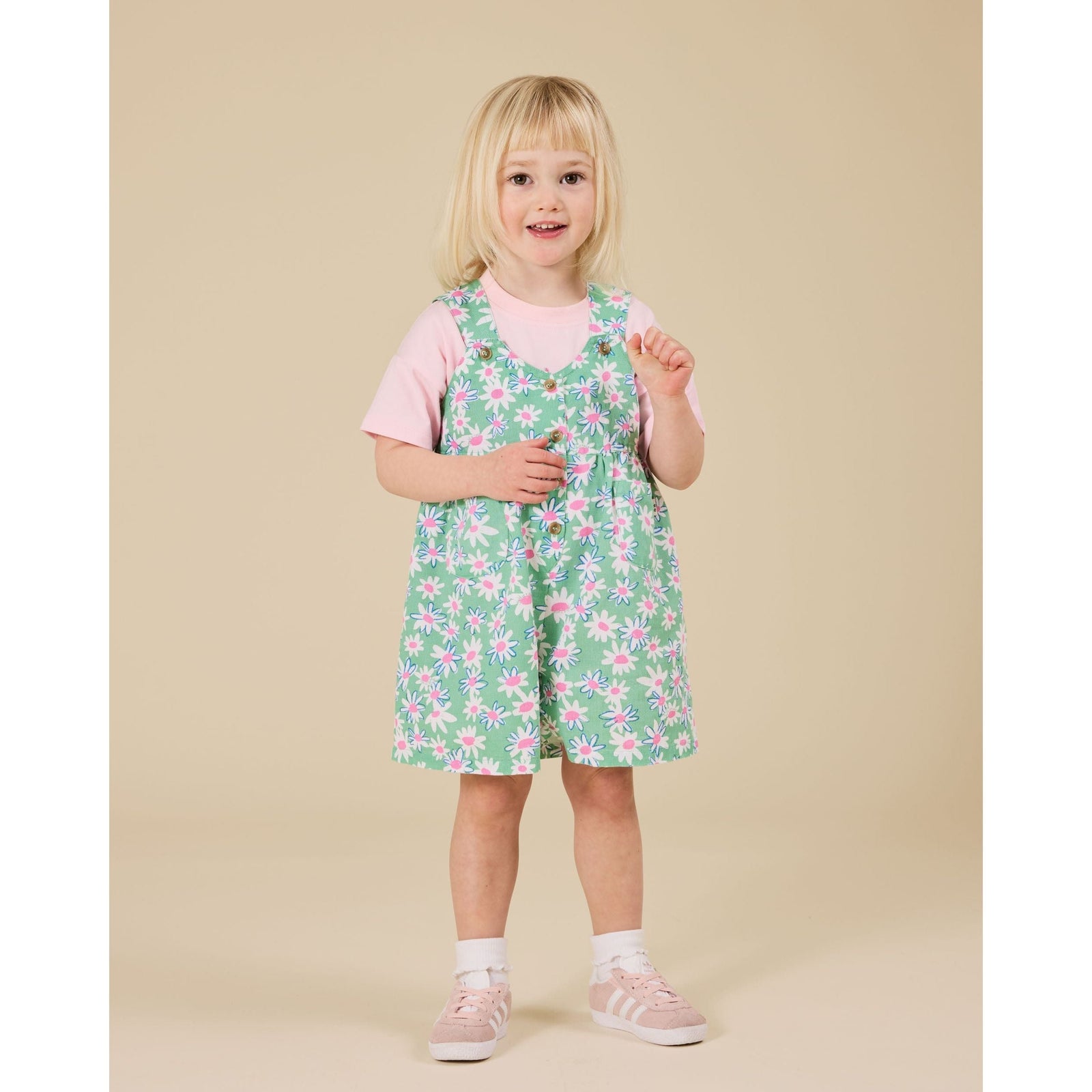 Daisy Patch Sara Shortalls