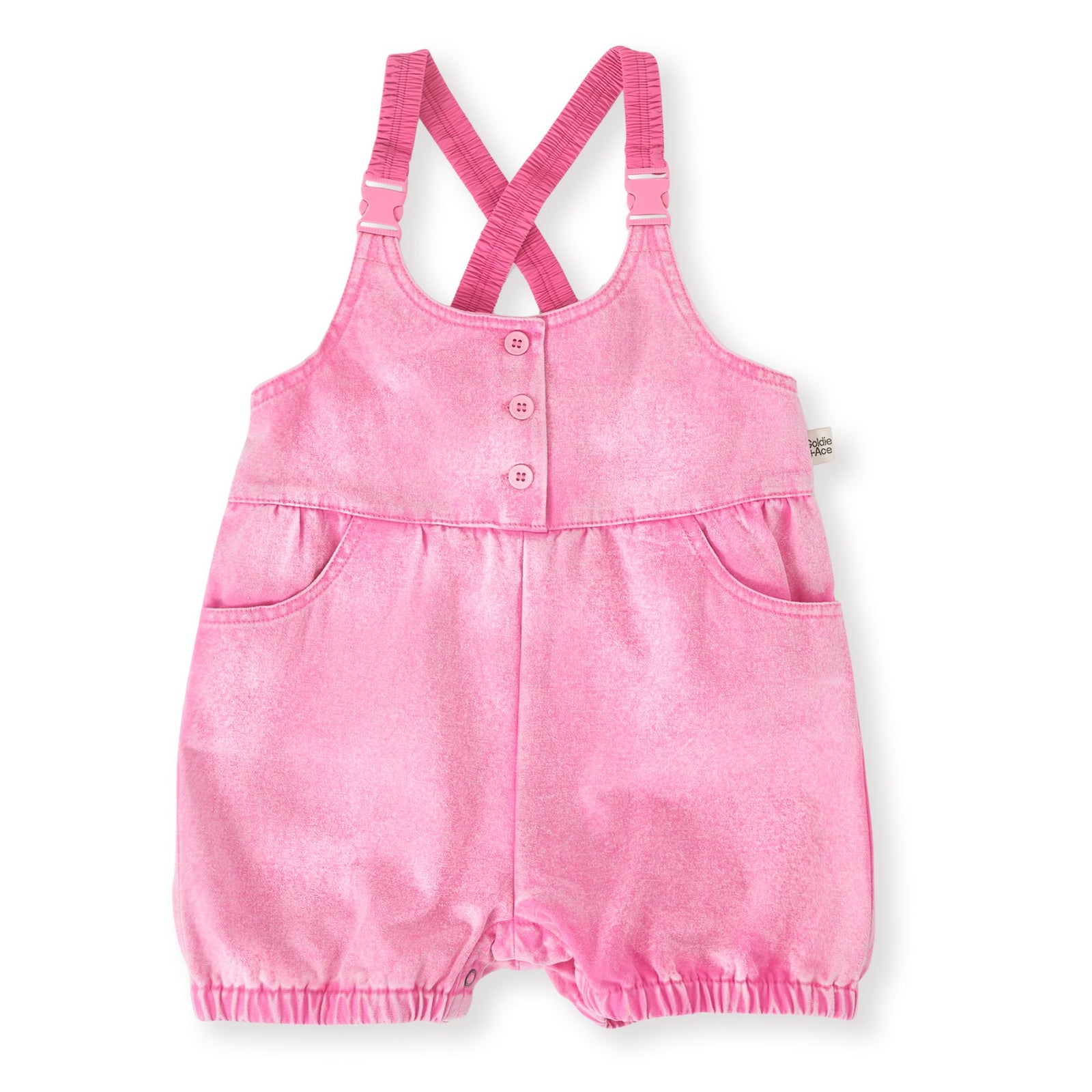 Cindy Denim Bubble Overalls