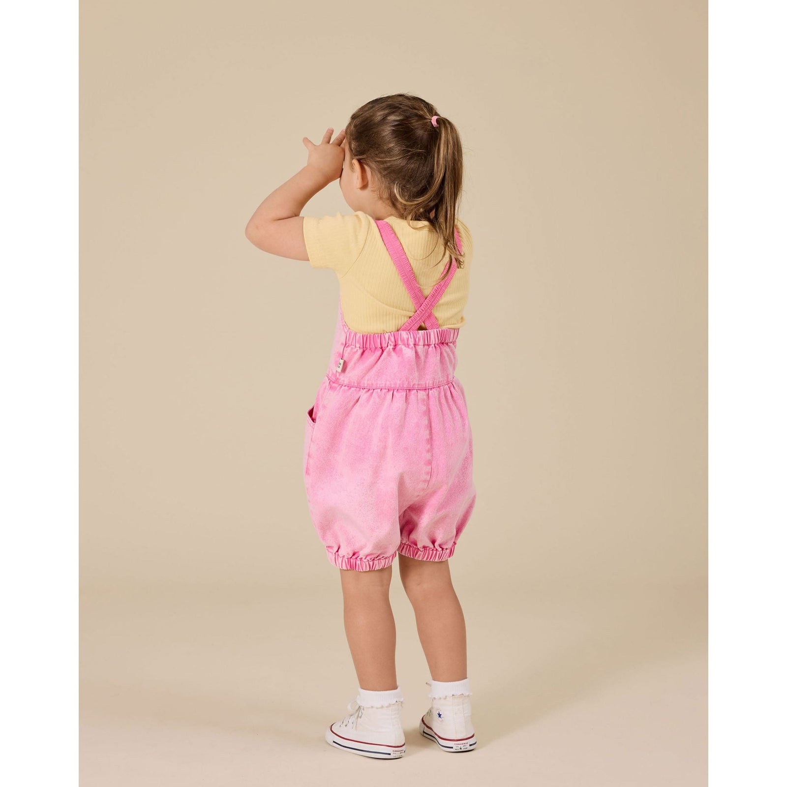 Cindy Denim Bubble Overalls
