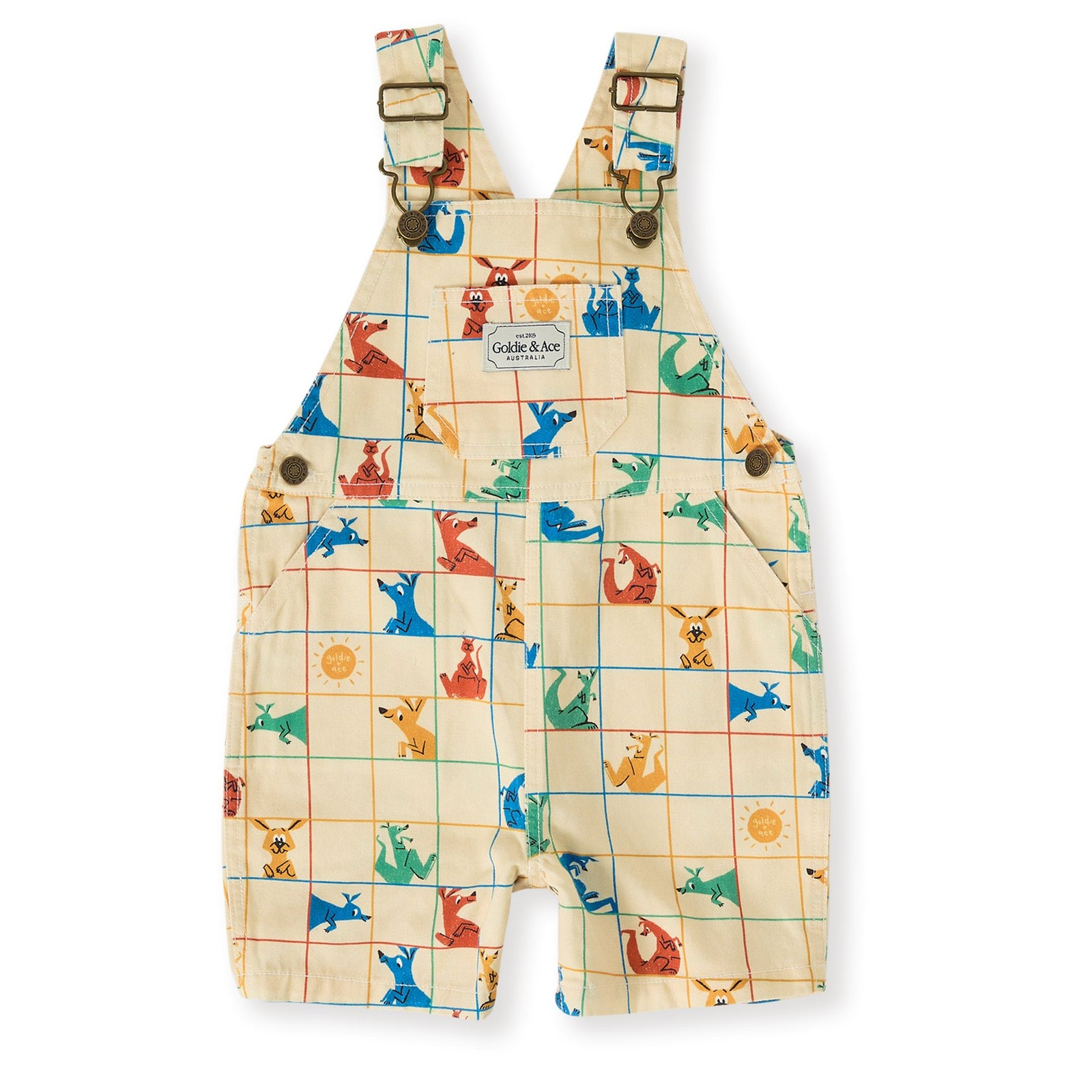Hopscotch Burton Denim Overalls