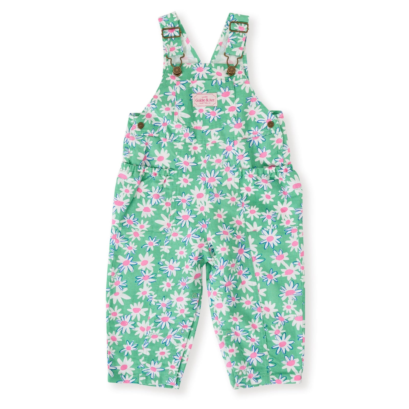 Daisy Patch Austin Pocket Overalls