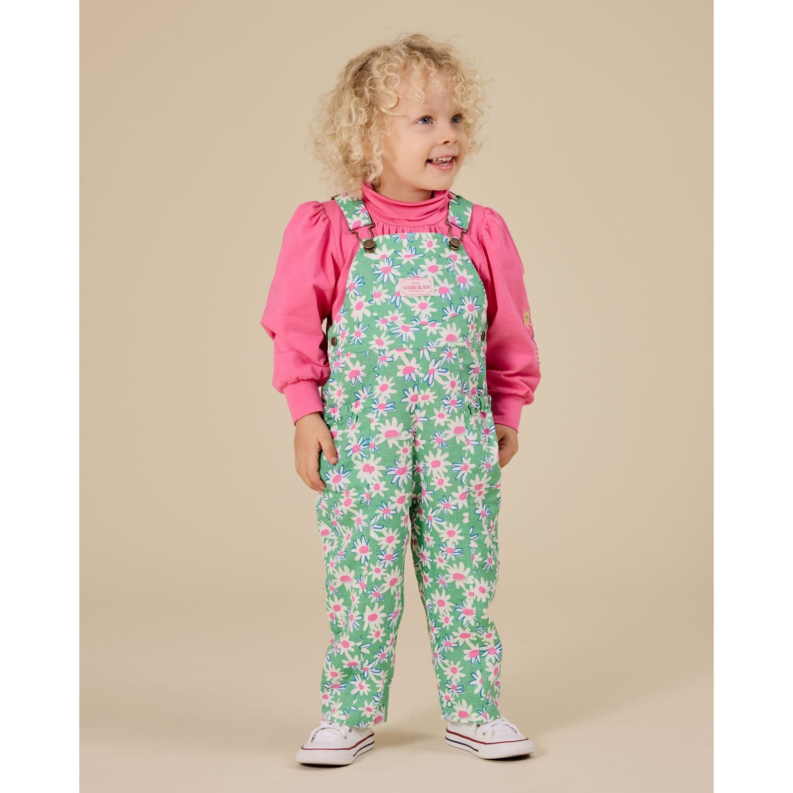 Daisy Patch Austin Pocket Overalls