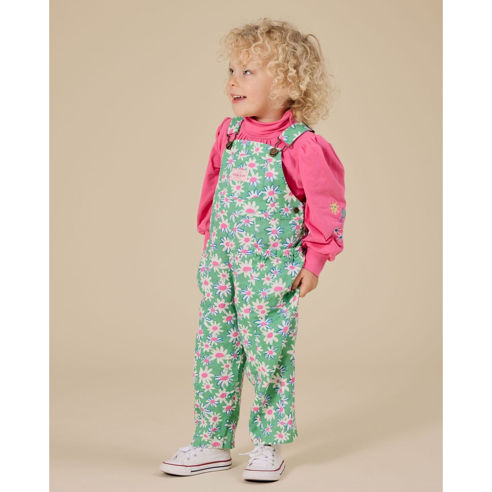 Daisy Patch Austin Pocket Overalls