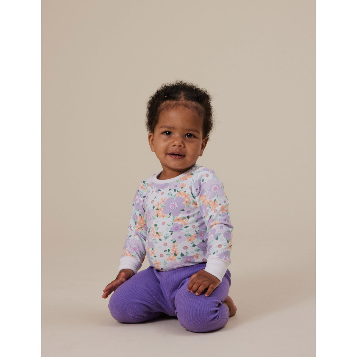 Bowie Rib Legging Grape