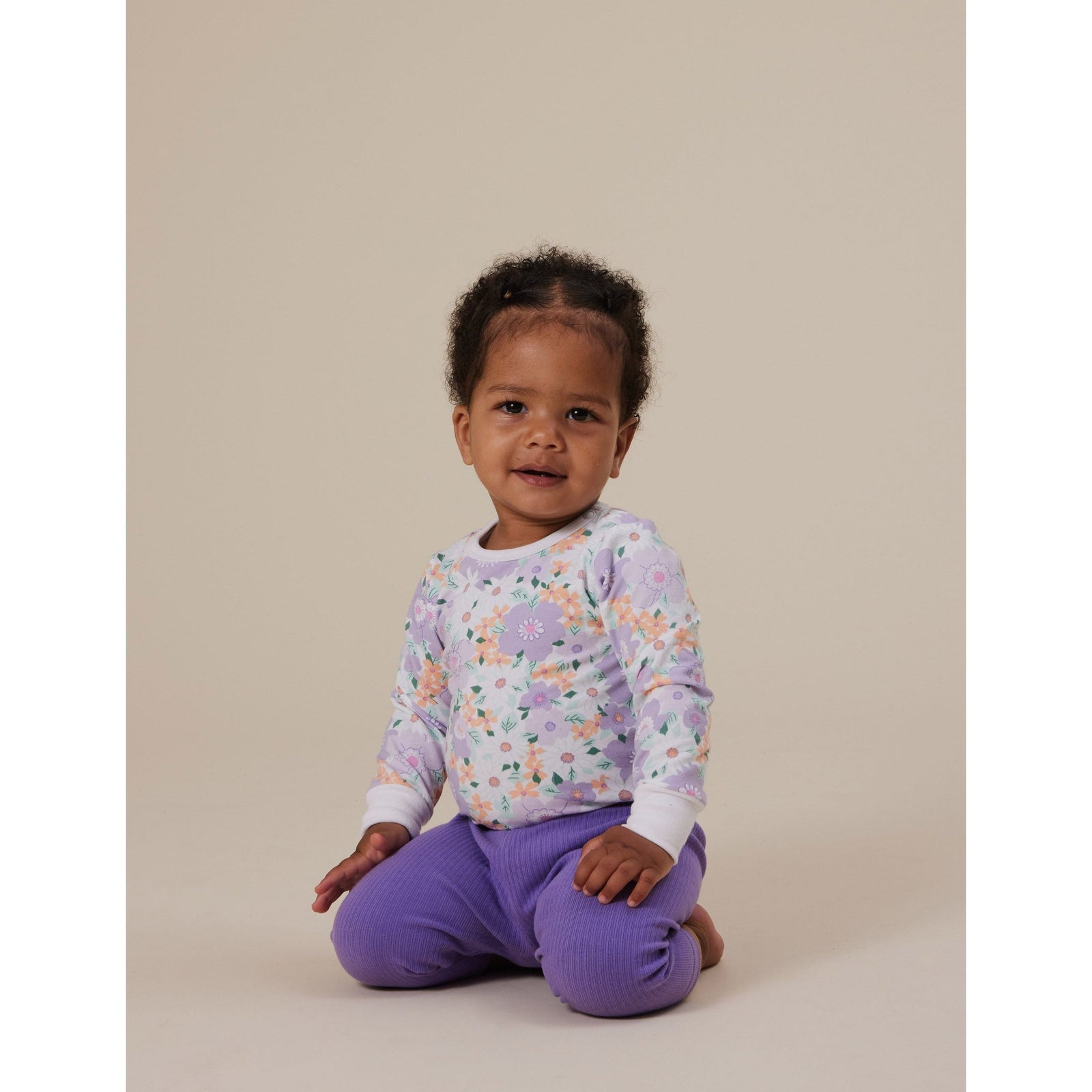 Bowie Rib Legging Grape