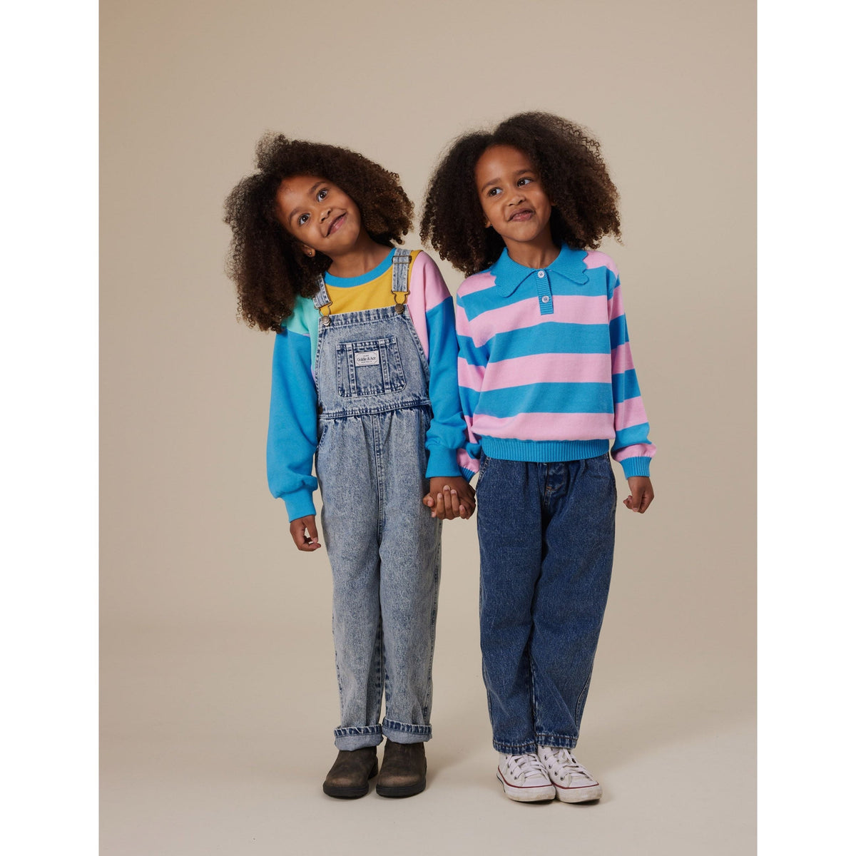 Austin Vintage Washed Denim Overalls