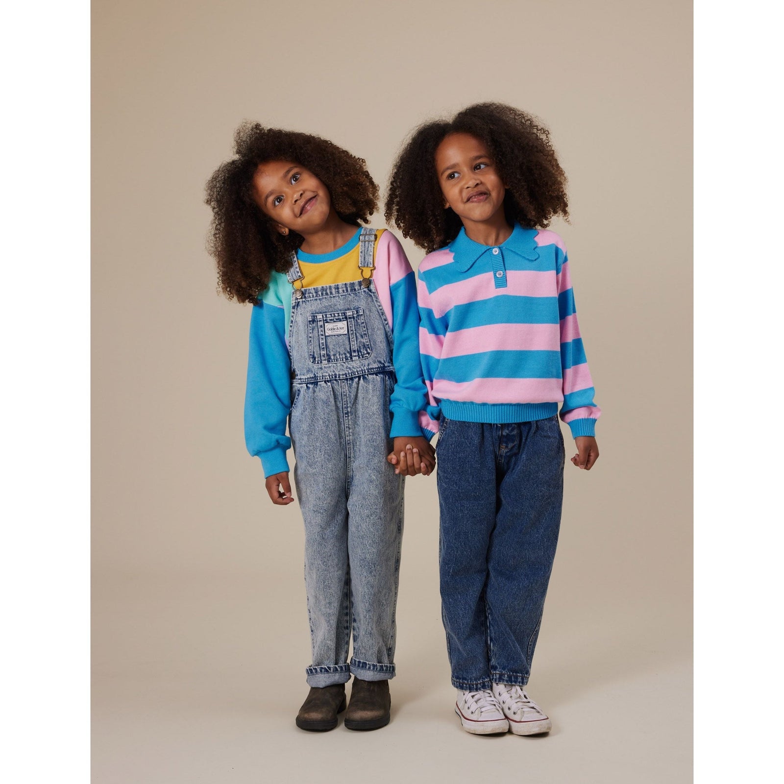 Austin Vintage Washed Denim Overalls