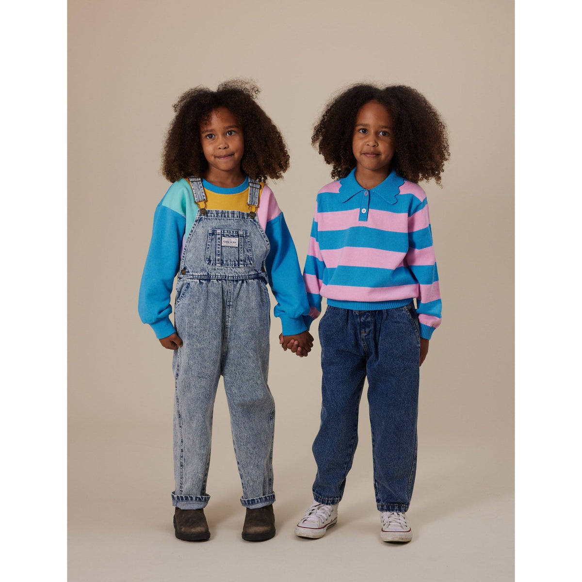 Austin Vintage Washed Denim Overalls