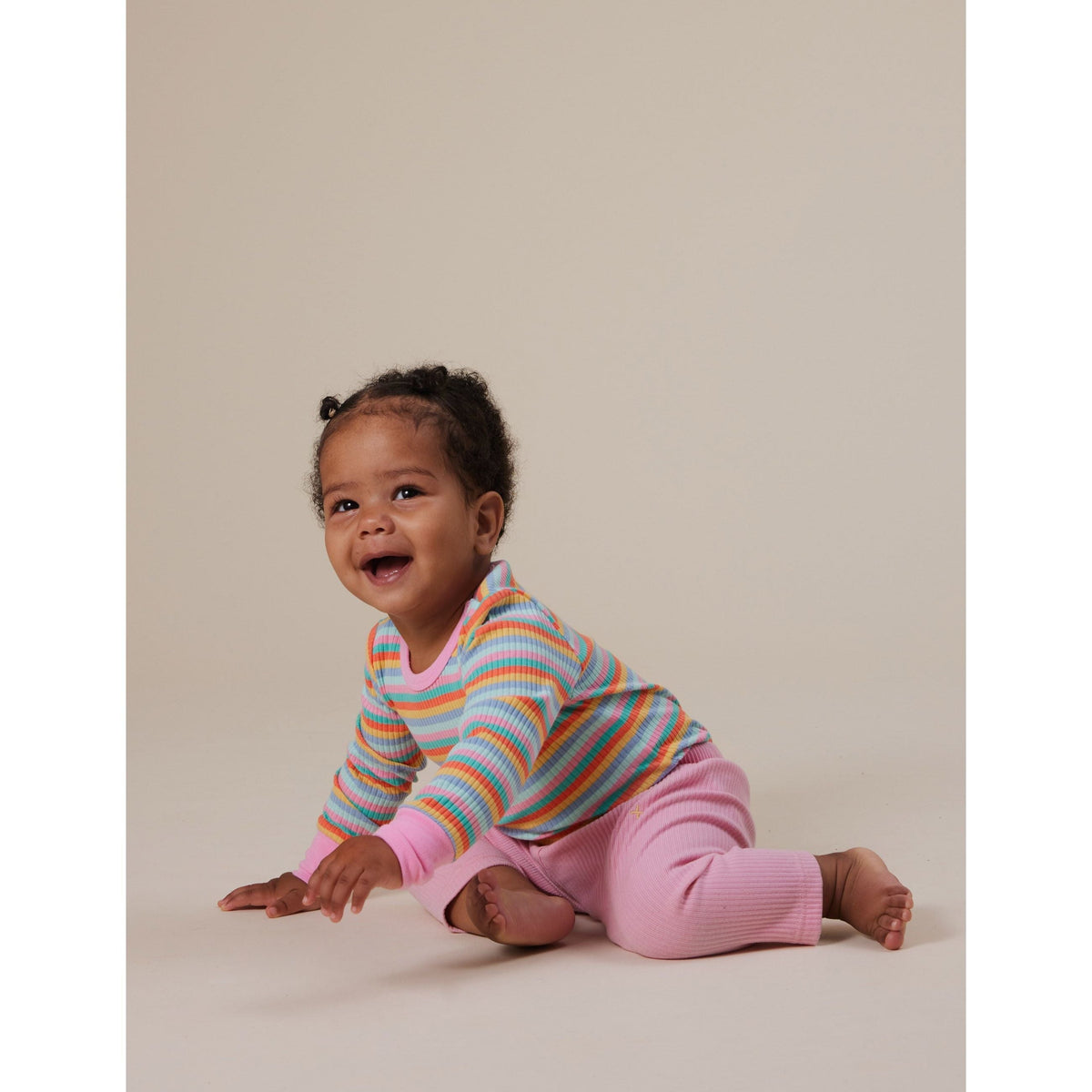 Bowie Rib Legging Sweet Pea