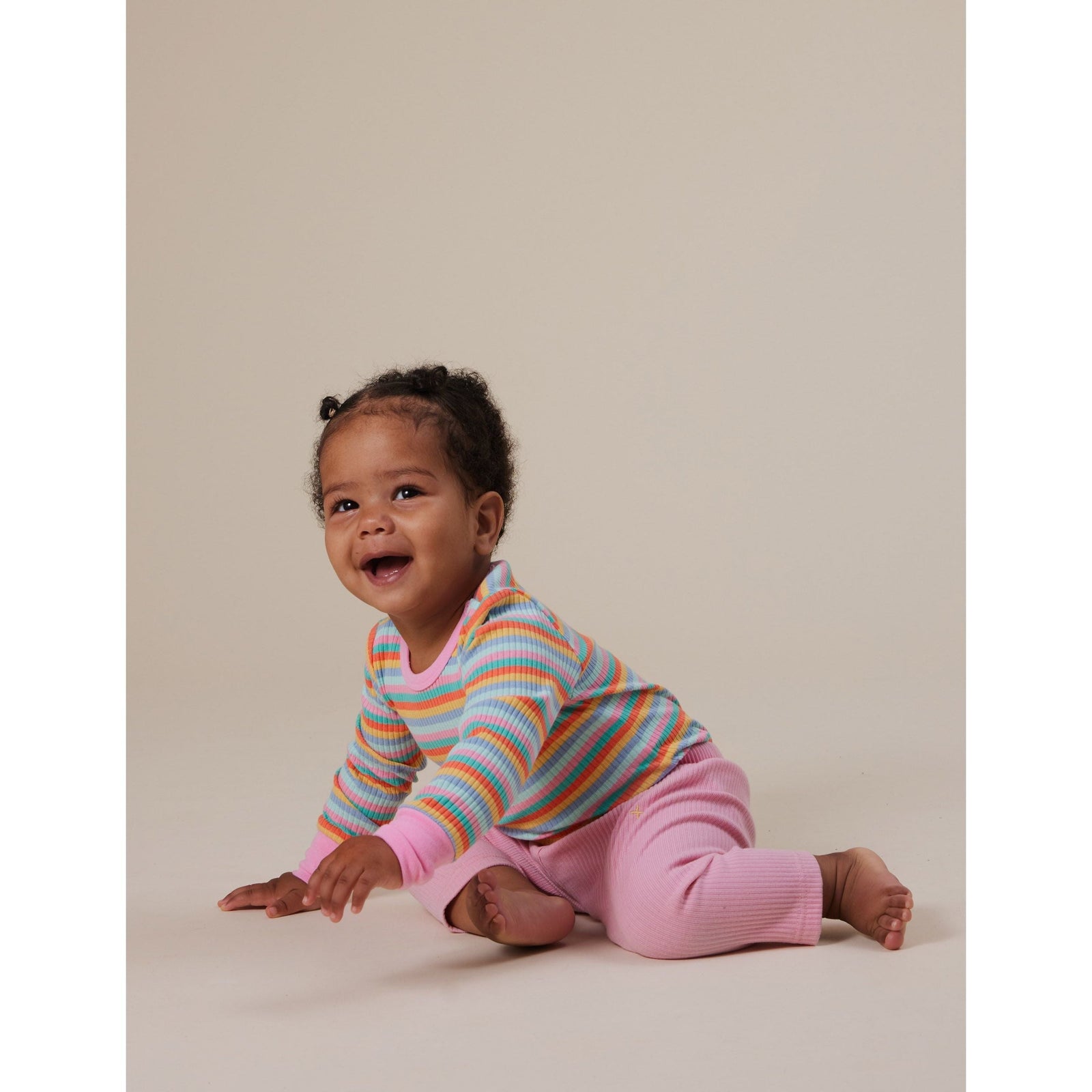 Bowie Rib Legging Sweet Pea