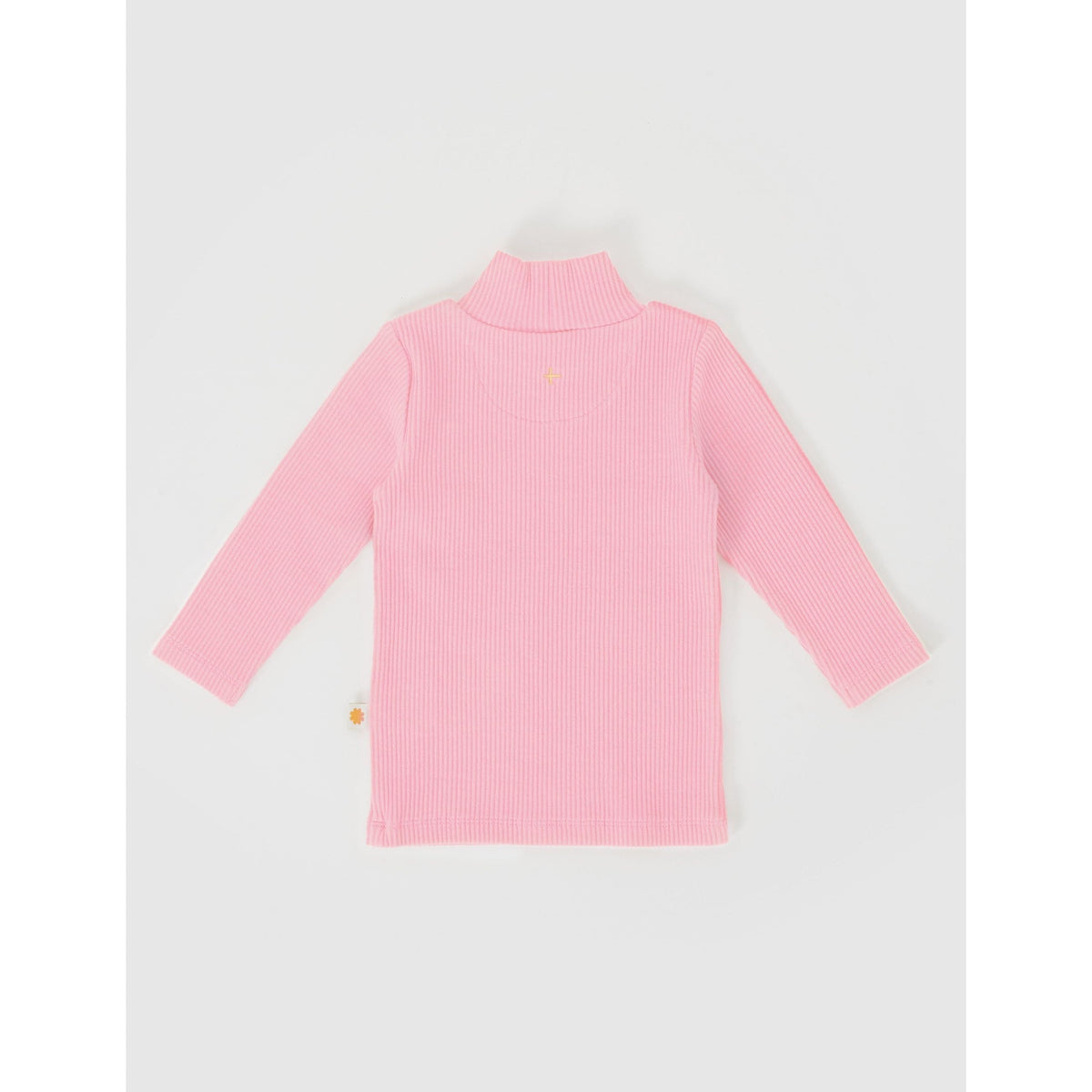 Embroidered Rib Skivvy Sweet Pea