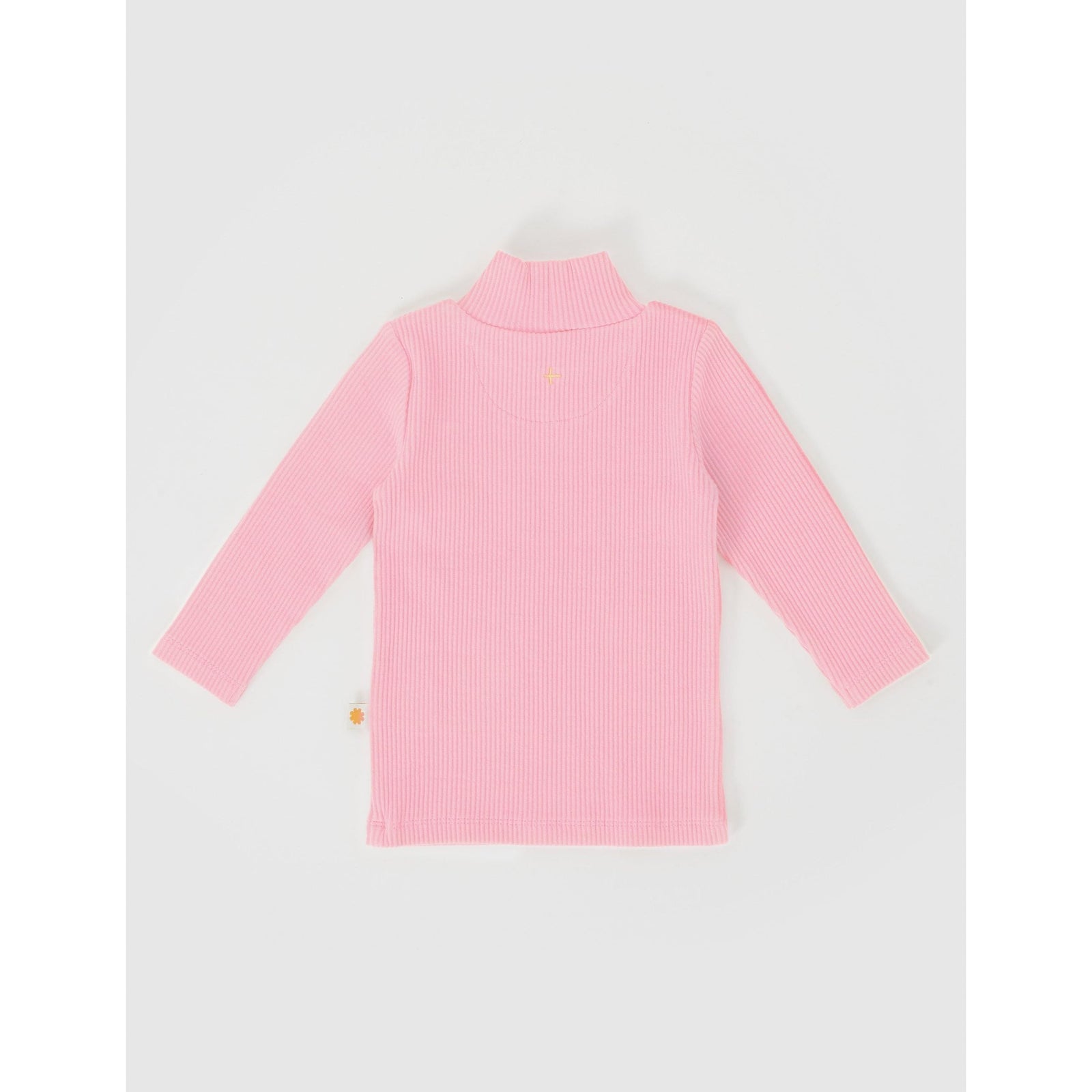 Embroidered Rib Skivvy Sweet Pea