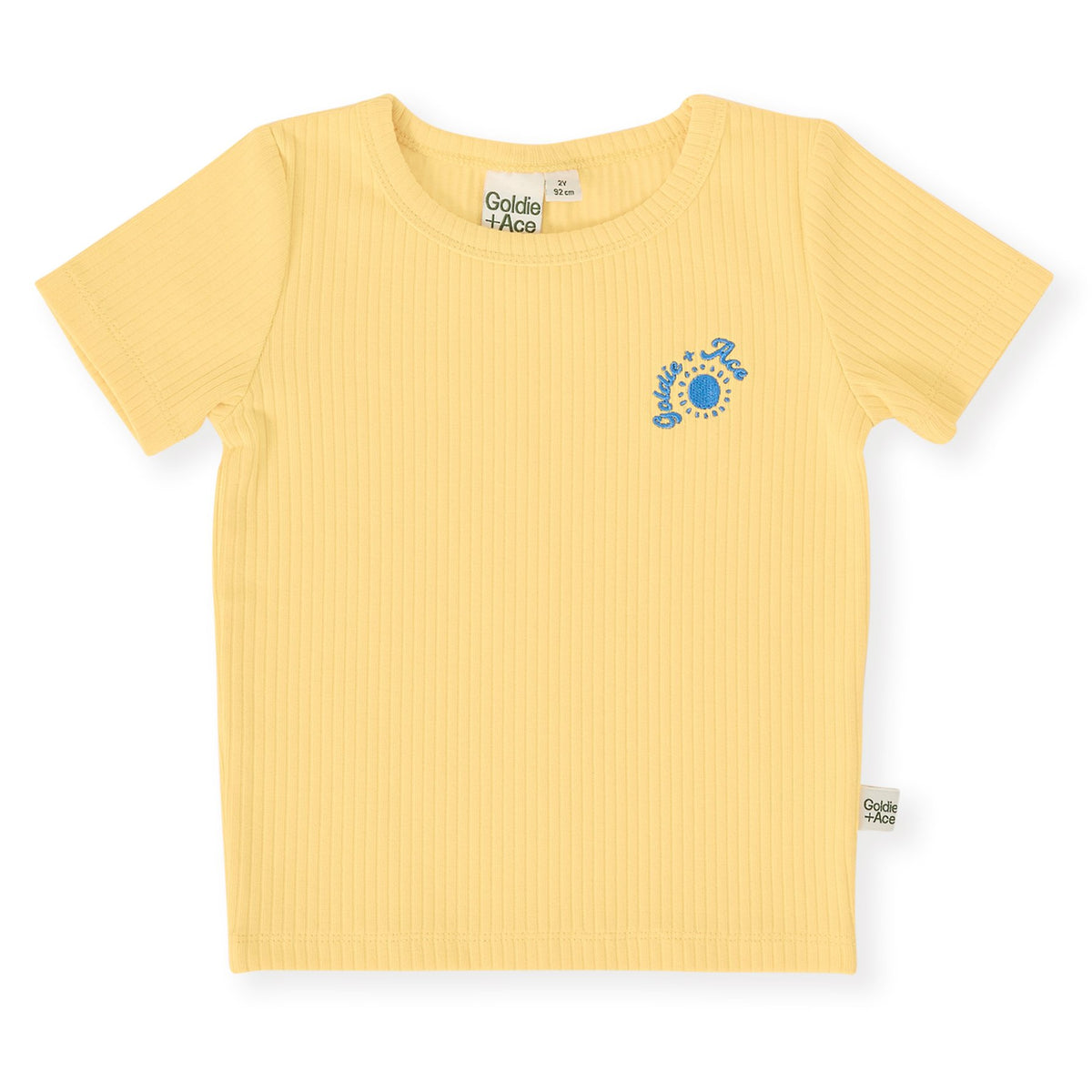 Kai Rib T-Shirt - Lemon
