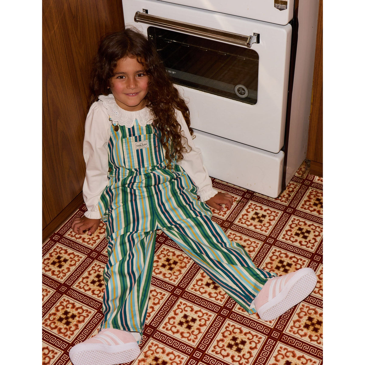 Laura Puff Sleeve Collar Long Sleeve Cream