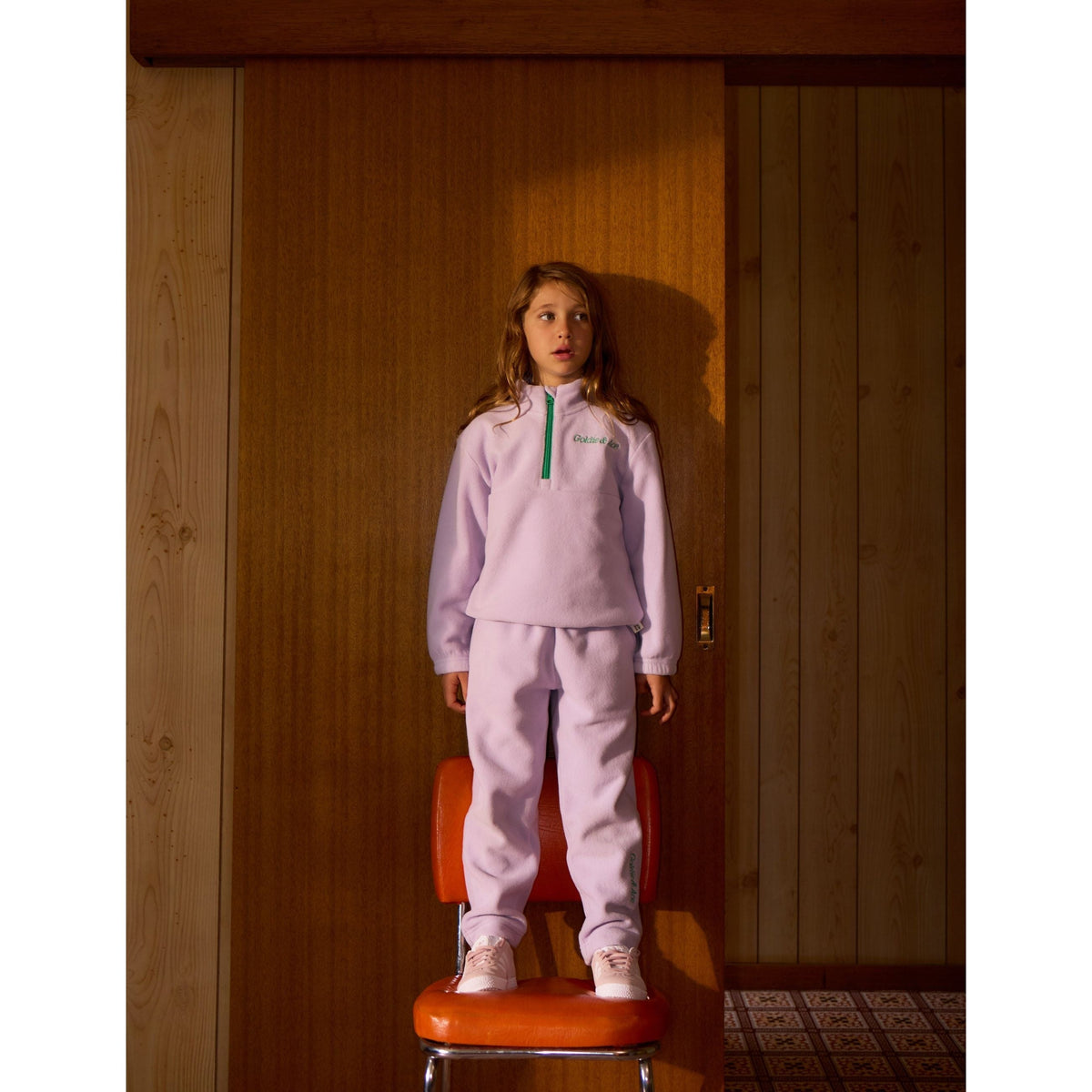 Bobbi Polar Fleece Sweater Lilac