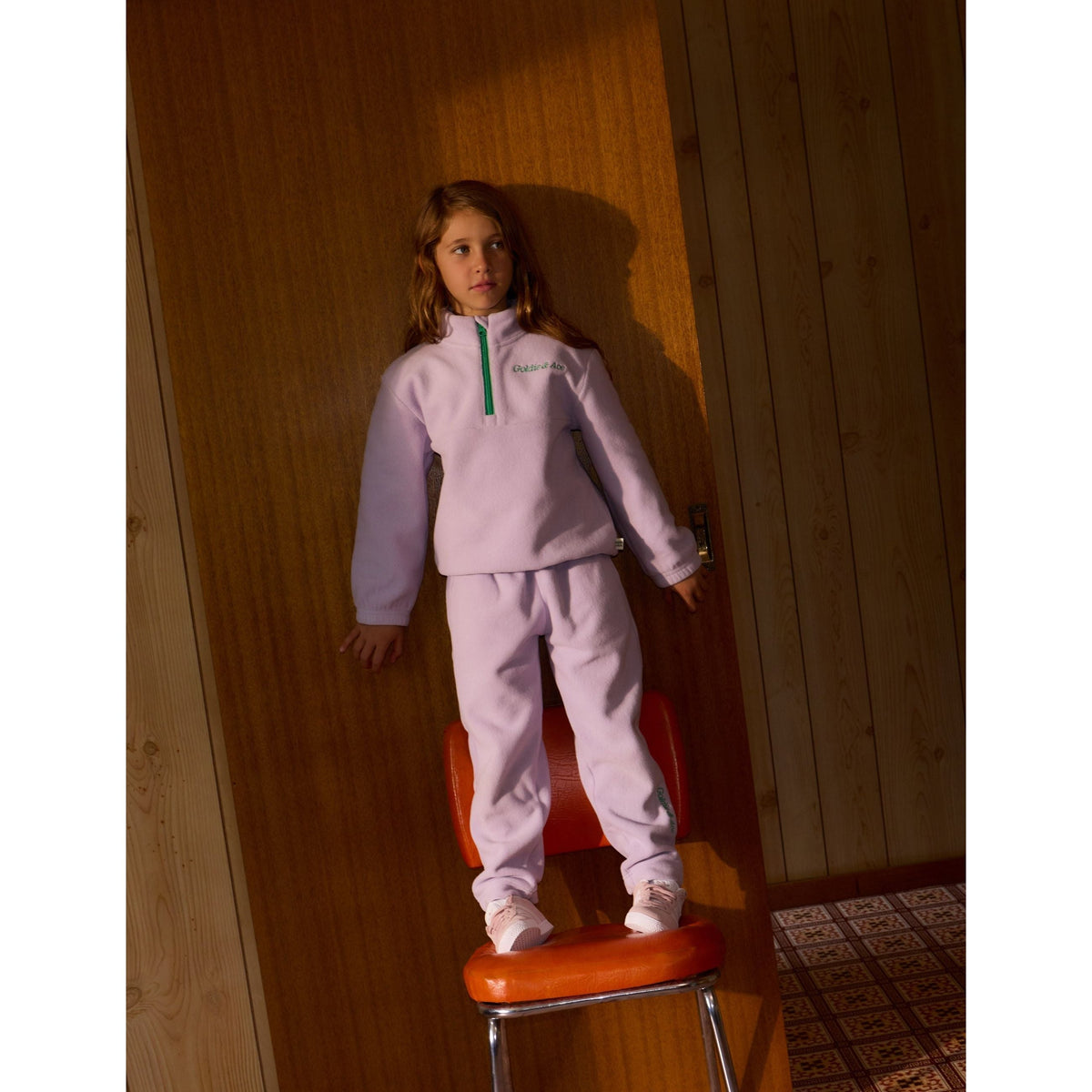 Bobbi Polar Fleece Sweatpants Lilac